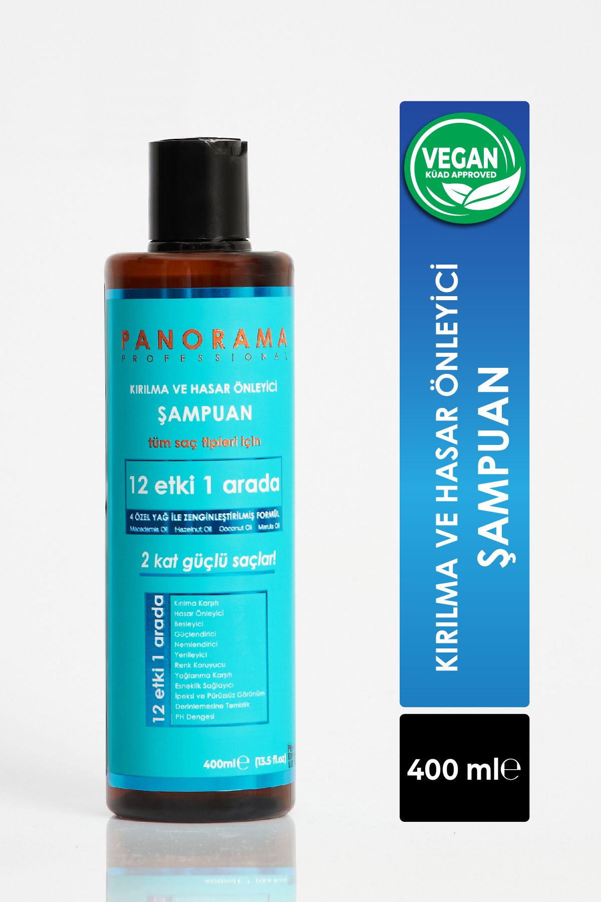 PANORAMA PROFESSIONAL-Professional Hair Care and Anti-Breakage Set - 400ml x2 Shampoo + 500ml Mask 3