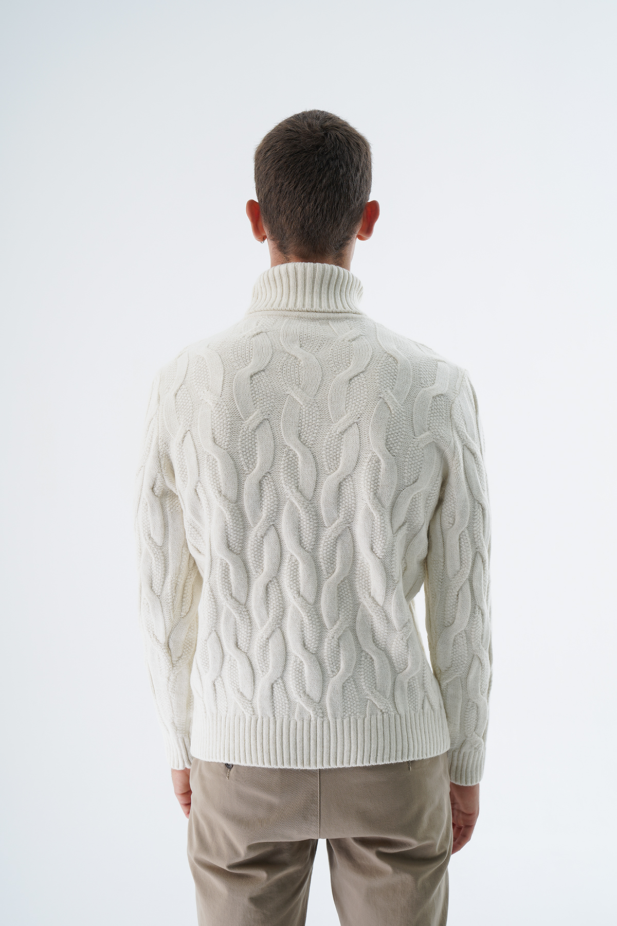 بافت و پلیور مردانه اکرو Trist Star | TRIST-5337 اورجینال - تصویر 5