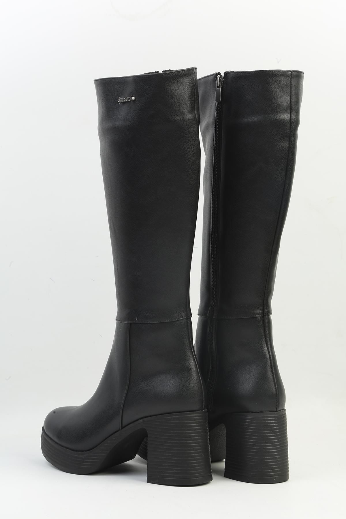 Pierre Cardin-® |   PC-54122 - أسود - حذاء بكعب نسائي 3