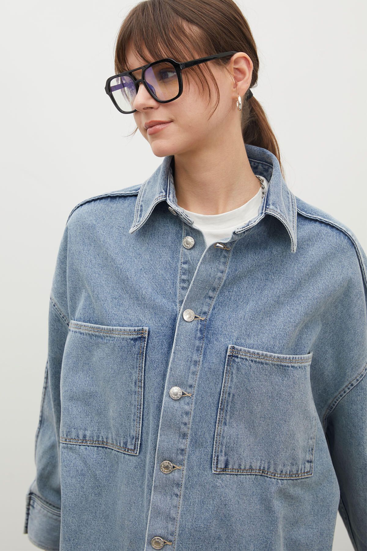 Manuka-OVERSIZE-DENIMHEMDJACKE BLAU 6