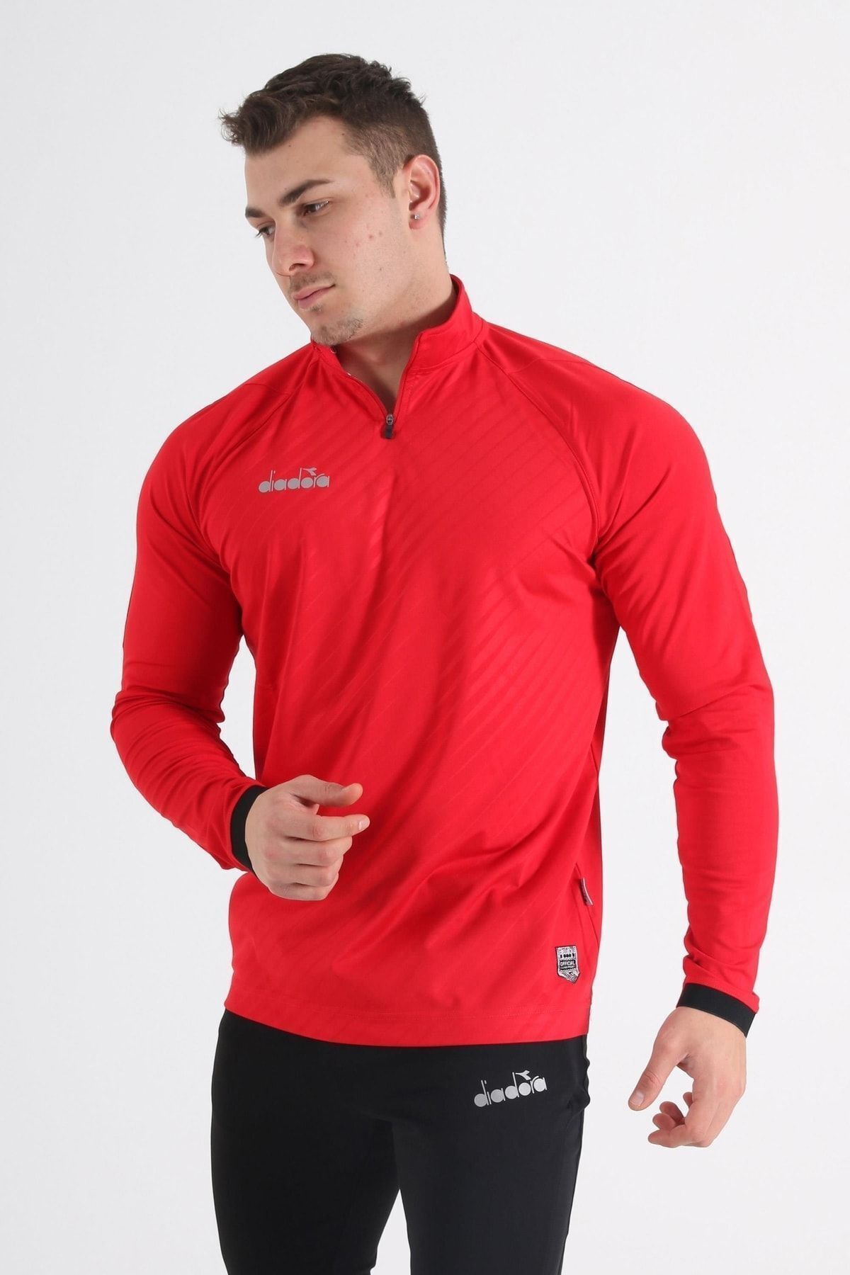 Diadora-Elite Training αθλητική φόρμα μονό κόκκινο 2