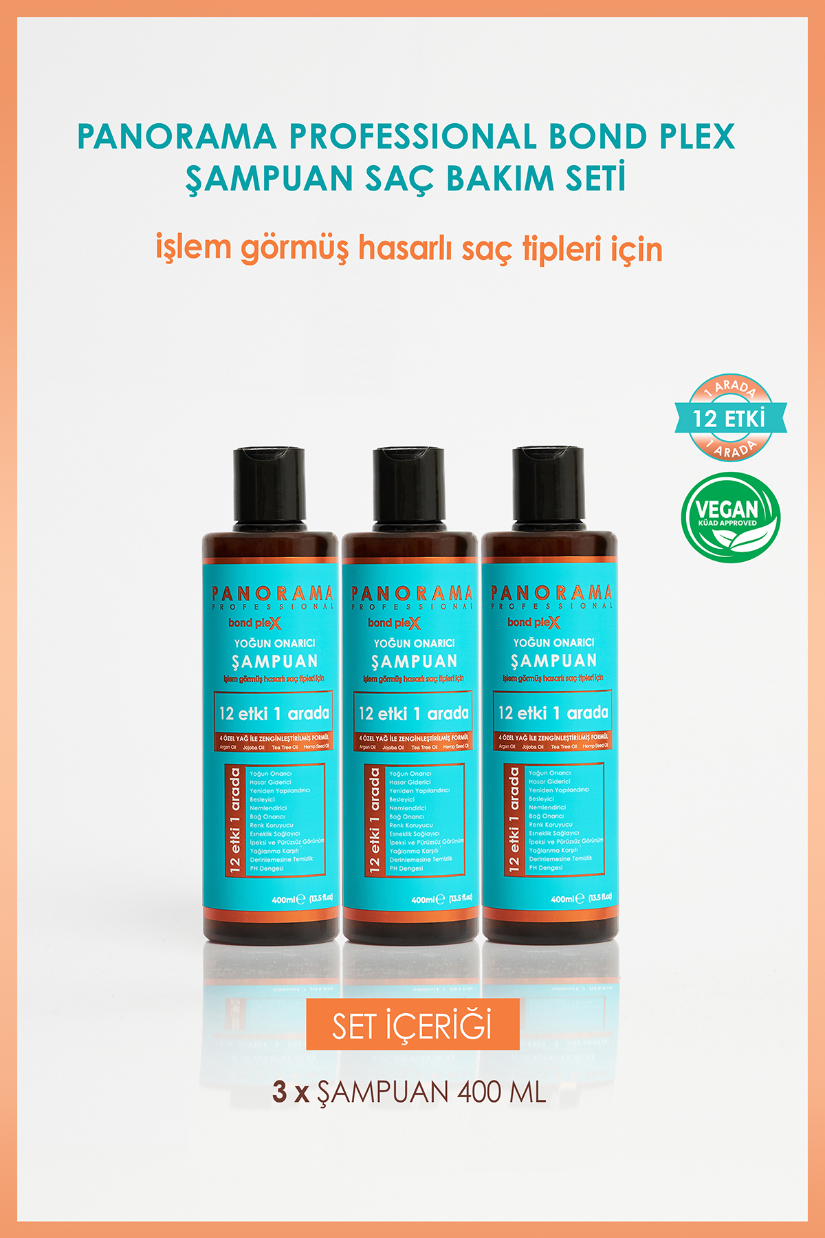 PANORAMA PROFESSIONAL Professional Bond Plex Bakım Seti 12 Etki 1