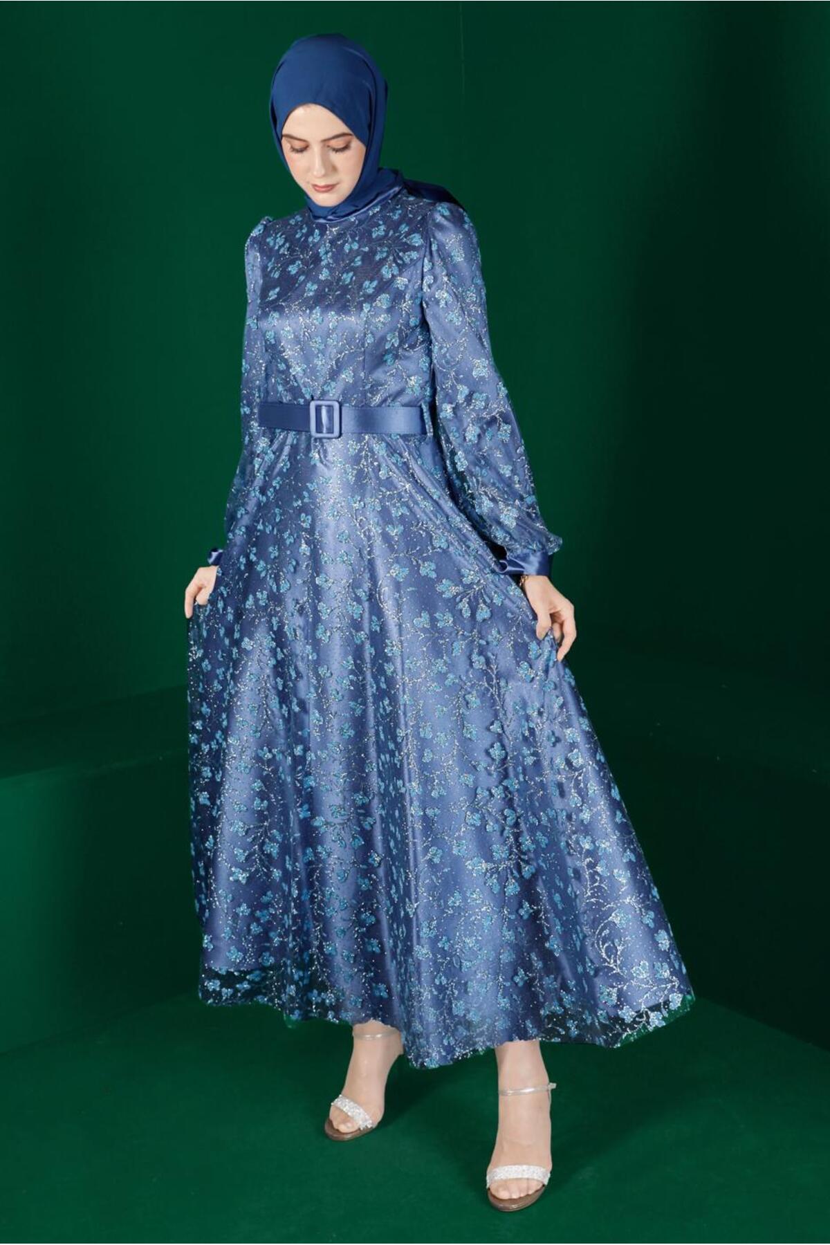 مانتو ابایا زنانه آلوینا | 22YABL0050266 Alvina - Image 2