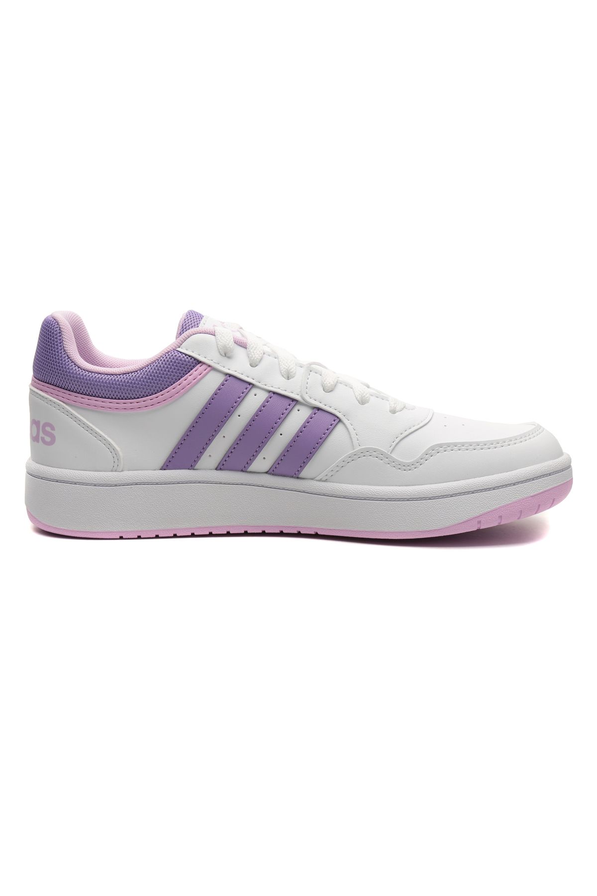 کفش پیاده روی سفید زنانه ig3832 k hoops 3.0 ورزشی adidas