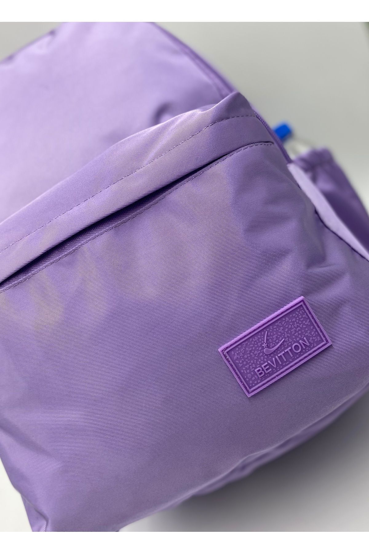 کوله پشتی زنانه بورگوندی Bevitton | 180001mix اورجینال - تصویر 4