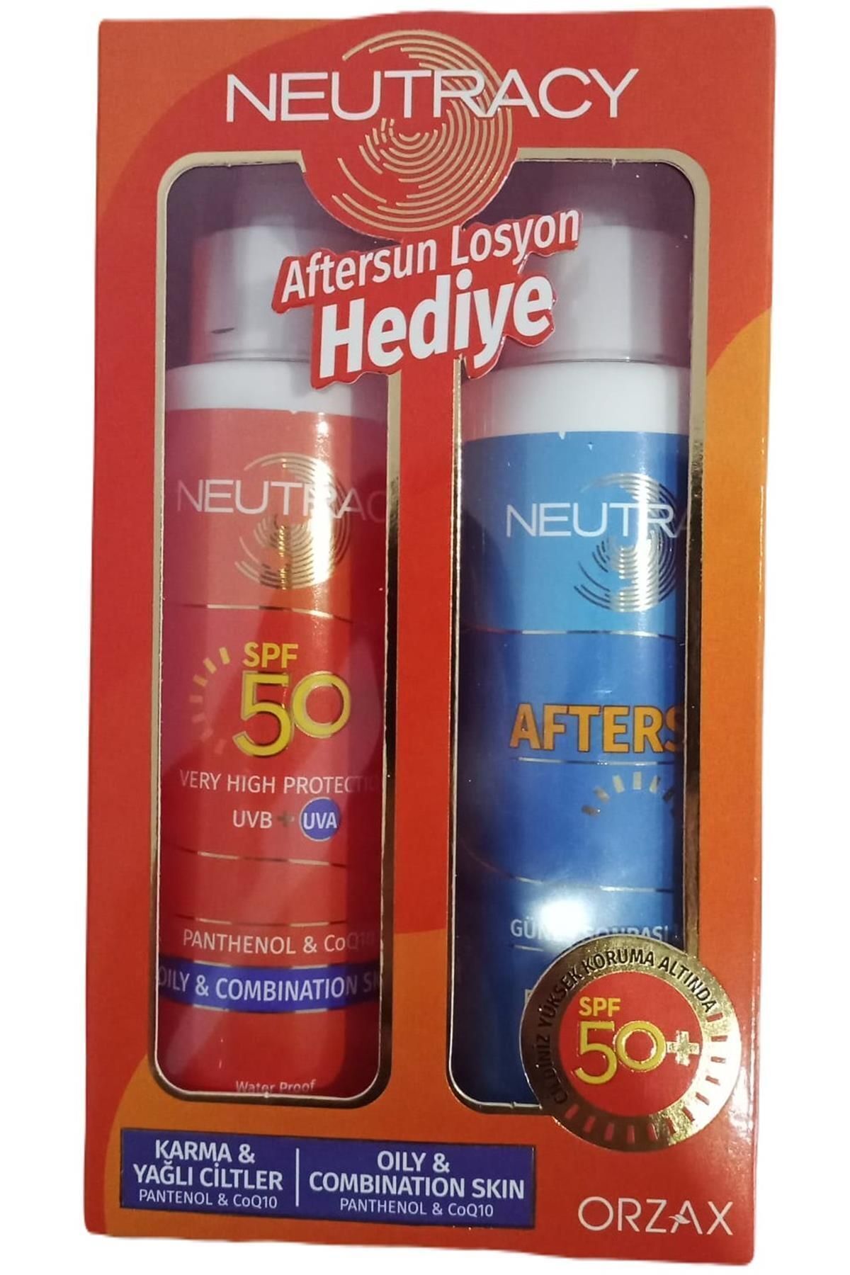 150 میلی لیتر کرم ضد آفتاب 50+ SPF+ Neutracy 150 میلی لیتر لوسیون بعد از آفتاب برای پوست های مختلط و چرب Neutracy