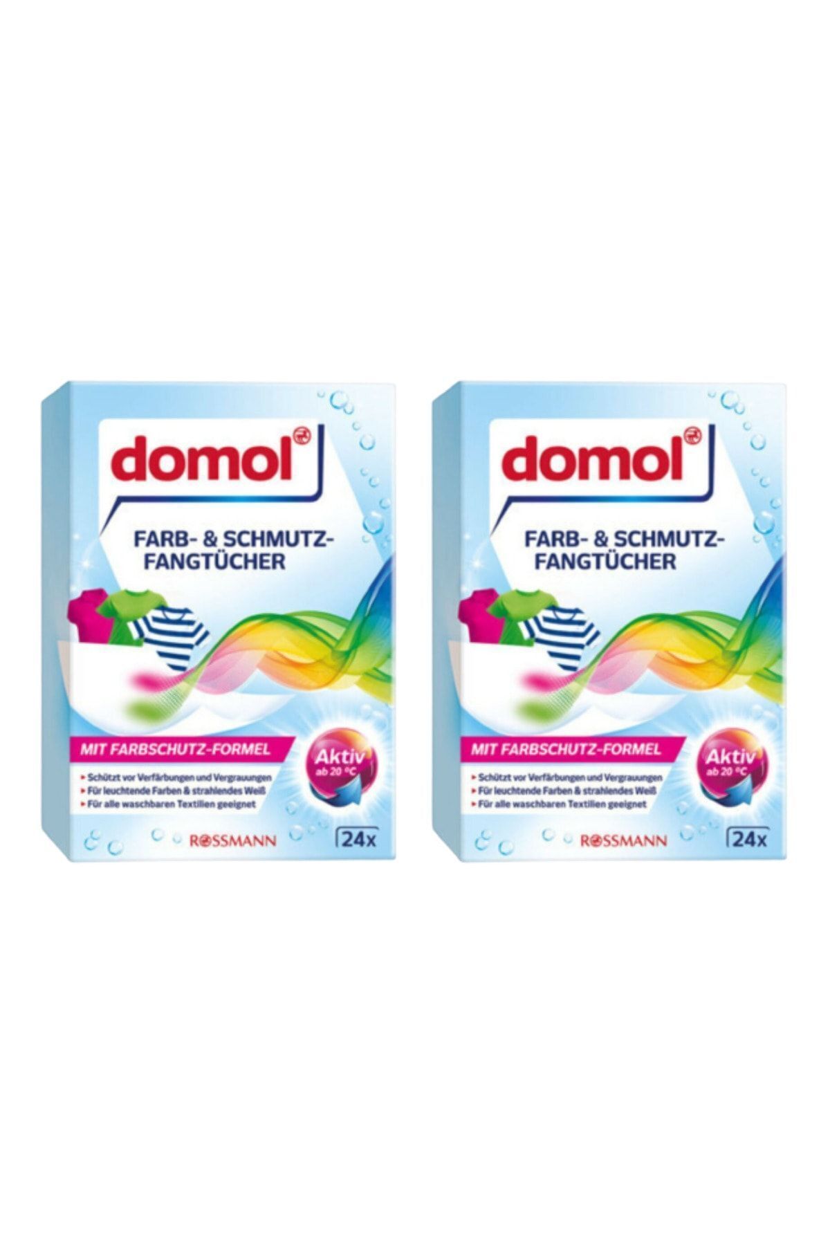 DOMOL Renk Ayırıcı Bez 24 X 2 Adet