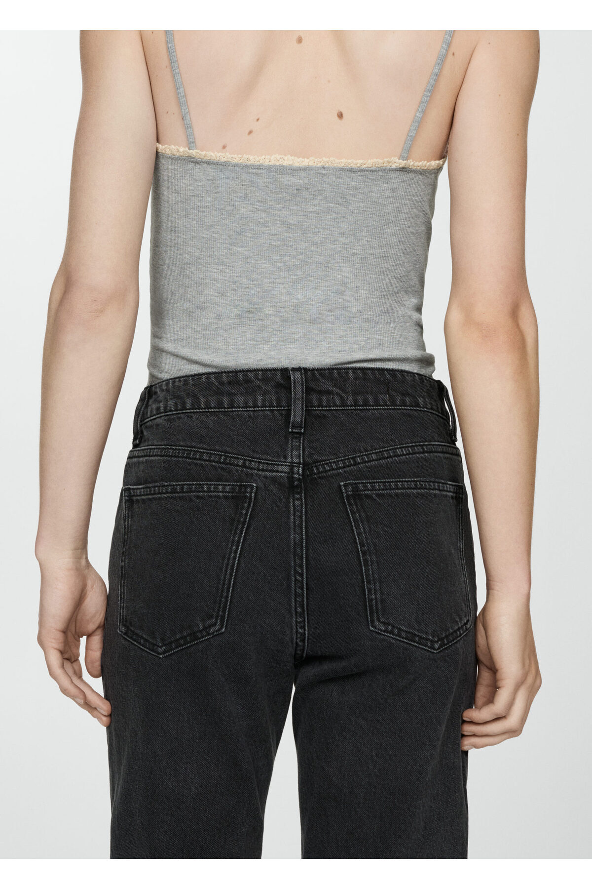 Siyah Denim Kadın  Jeans 67140317