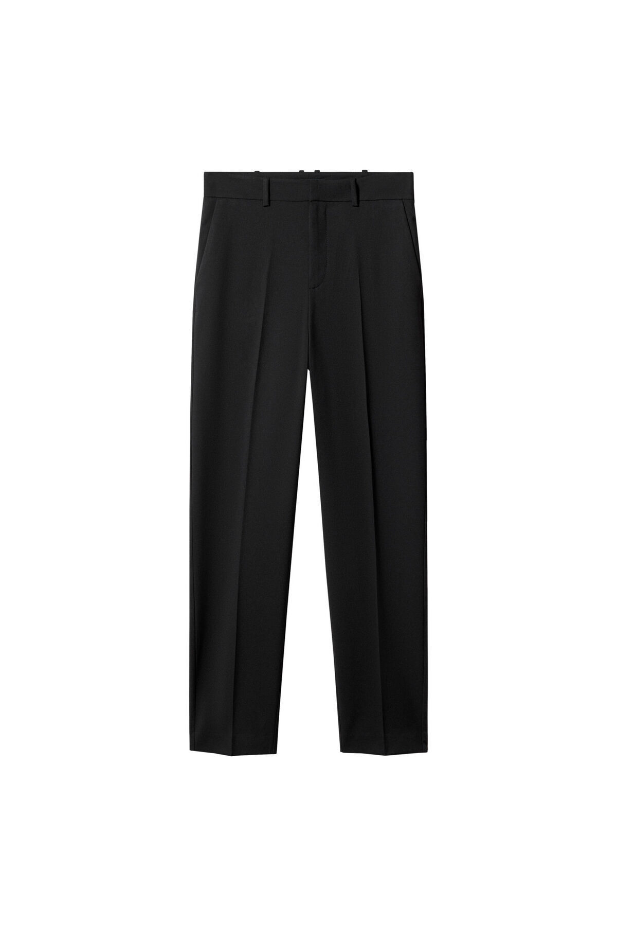 MANGO-Women's Black Pants57450033 6