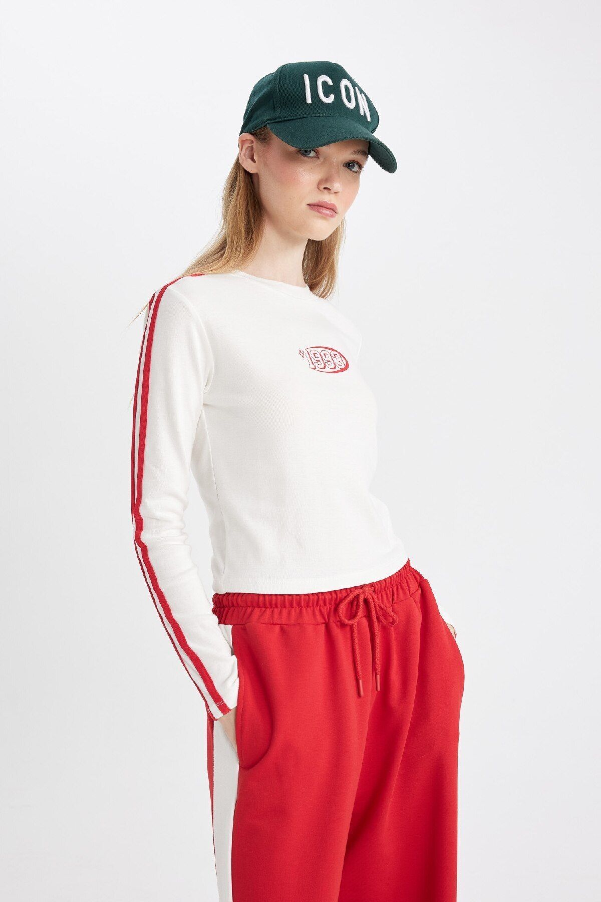 تی شرت زنانه دفاکتو | D4752AX24AU Defacto - Image 4