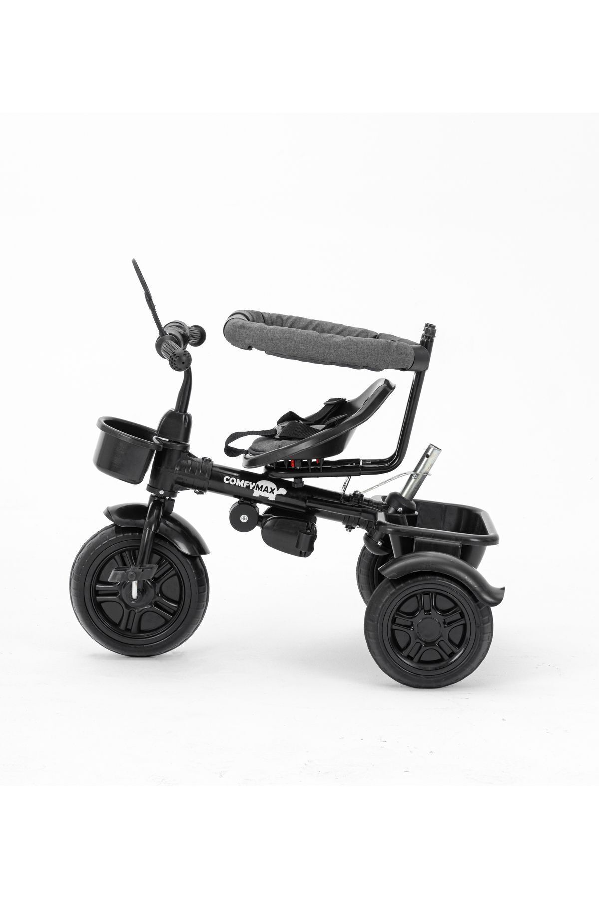 Comfymax Roadstar İtmeli Ebeveyn Kontrollü 3 tekerlekli Bebek Çocuk Bisikleti fotoğrafı 7 (önizleme)