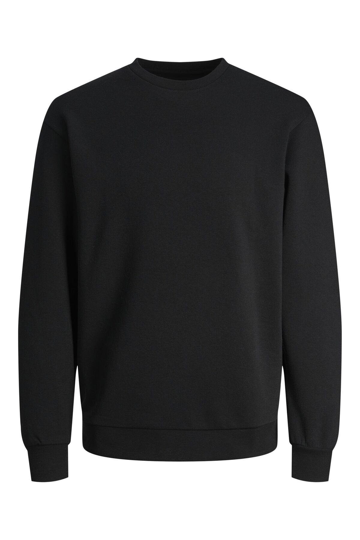 سویشرت جک اند جونز مردانه پلی استر مخلوط شده مشکی اسپرت راسته Slim Fit/اسلیم فیت    بیسیک کژوال/روزمره | Jack & Jones 12249341 BA - تصویر 2