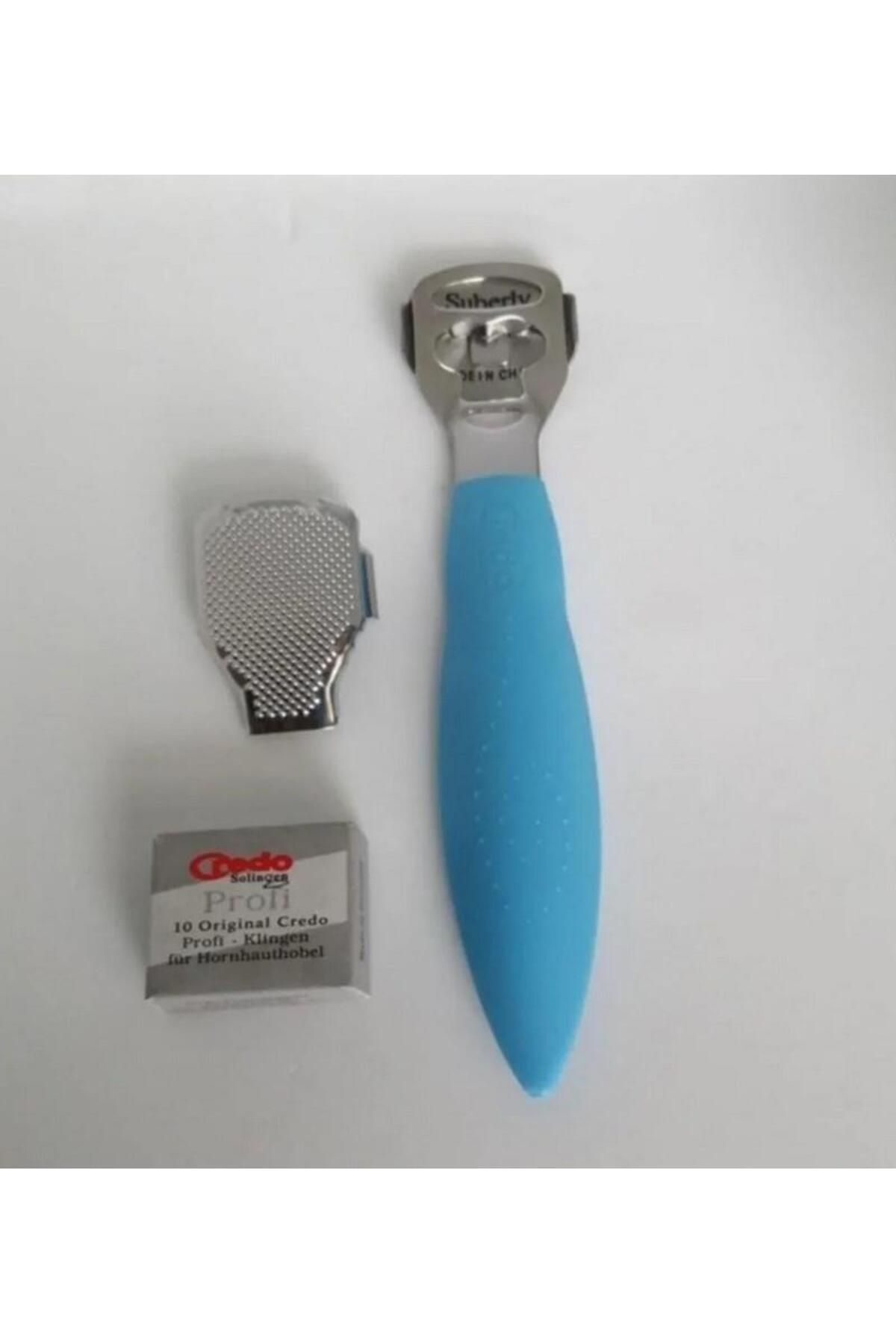 ZhlTools Ayak Tabanı Topuk Nasır Törpüsü 10 Yedek Bıçaklı