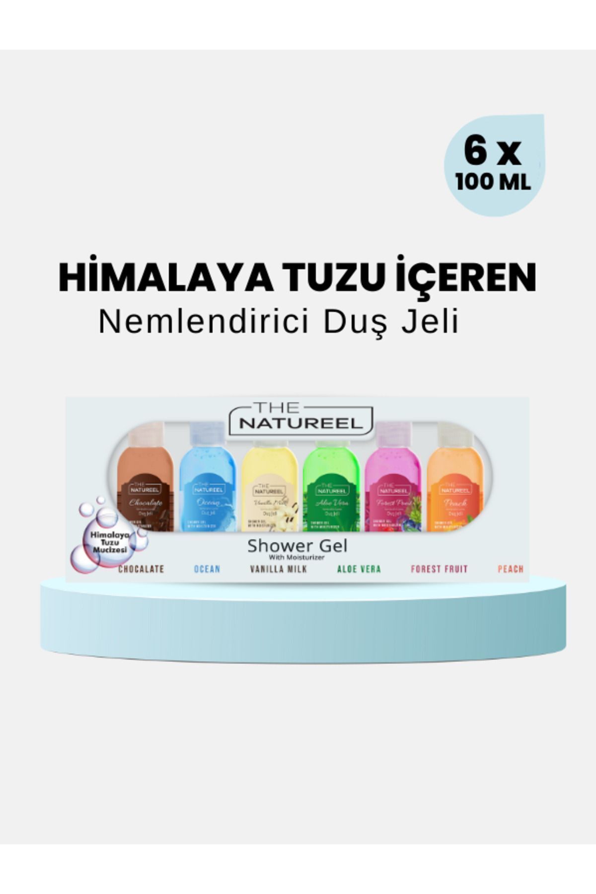 ژل و کرم دوش زنانه – مردانه  The Natureel | VA050 اورجینال - تصویر 3