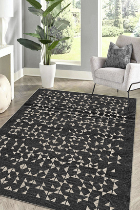 GNL HOME İskandinav Geometrik Desenli dijital baskı yıkanabilir salon mutfak ...