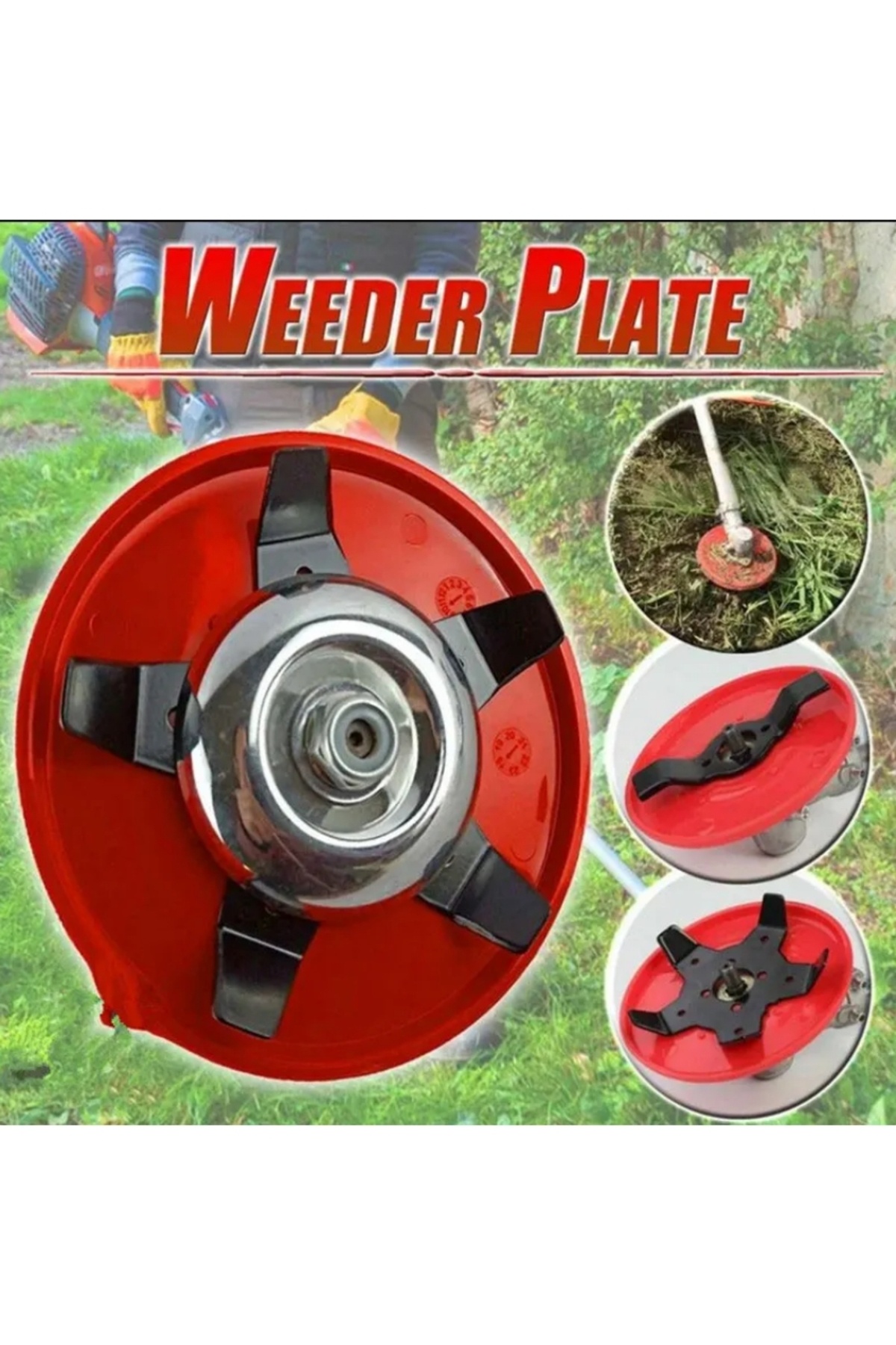 Soil Mixer Compatible with All Gasoline Scythes (2 BLADES)