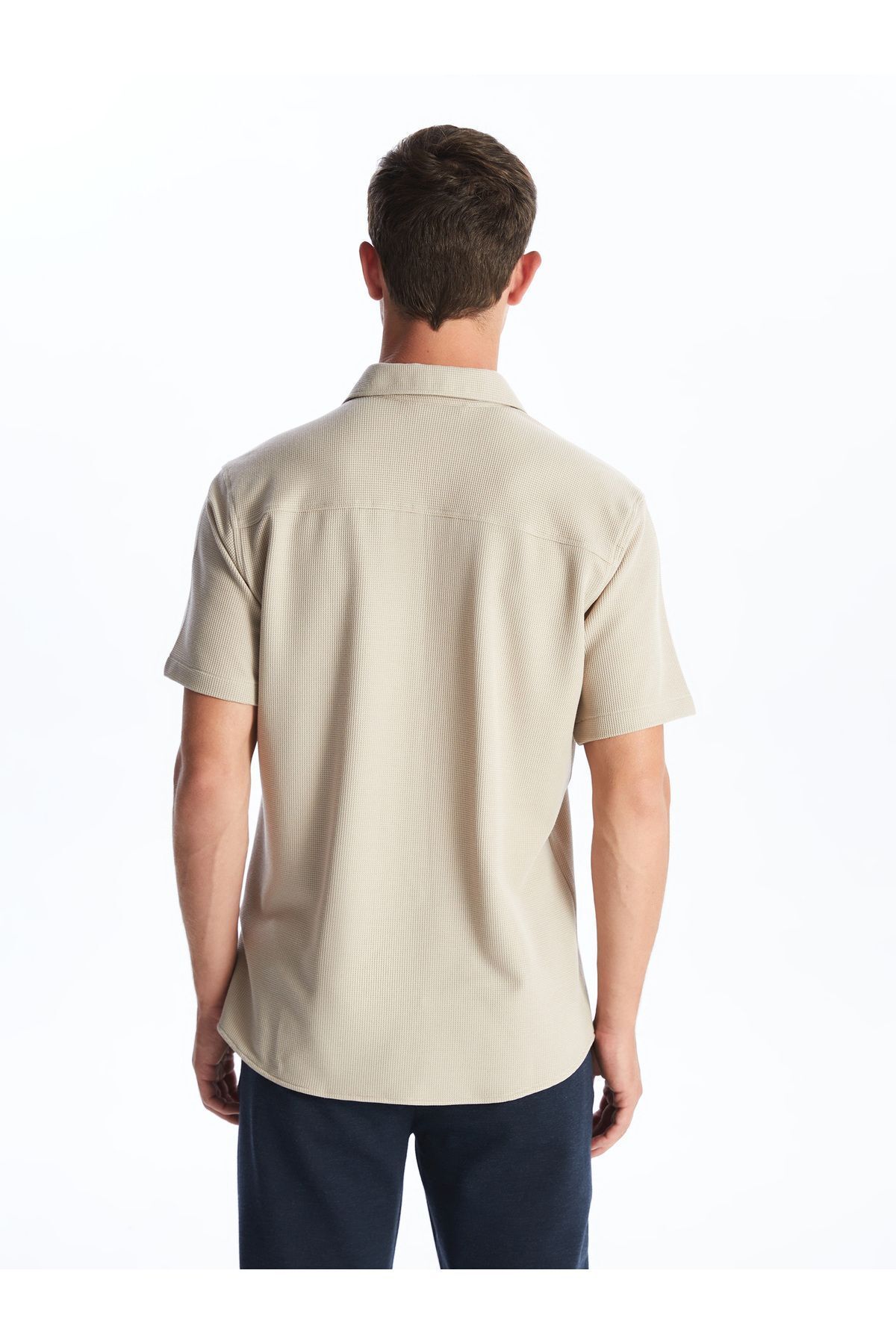 LC Waikiki-Чоловічий гольф Gomlek Regular Fit з коротким рукавом 6