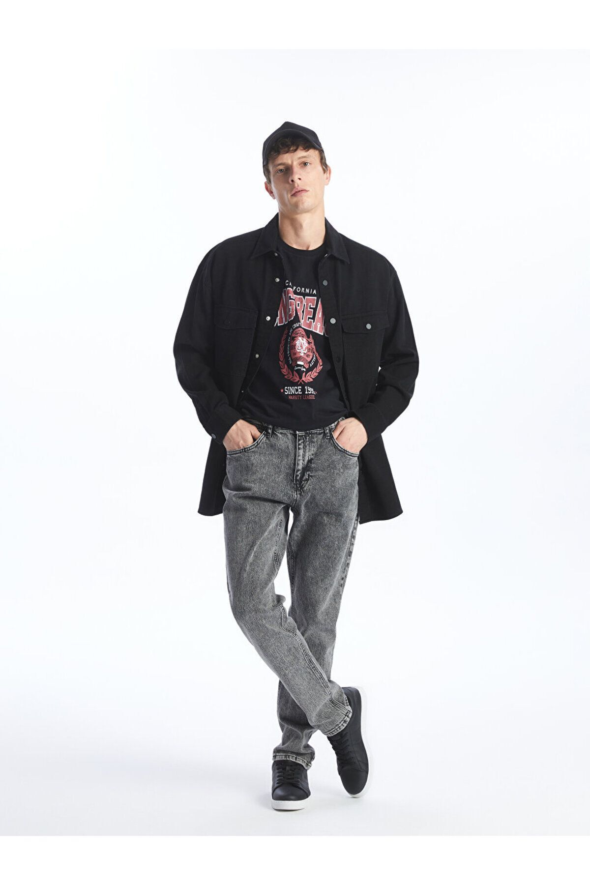 LC Waikiki Męskie Spodnie Jeansowe Slim Fit 750 Mężczyzna - 30