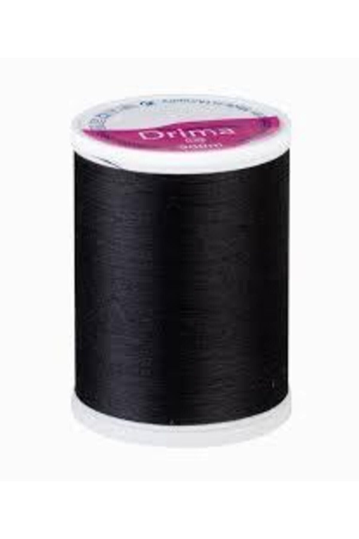 Drima Dikiş Ipliği 900 Metre Siyah Makara Düğme Dikme Onarma Ipi