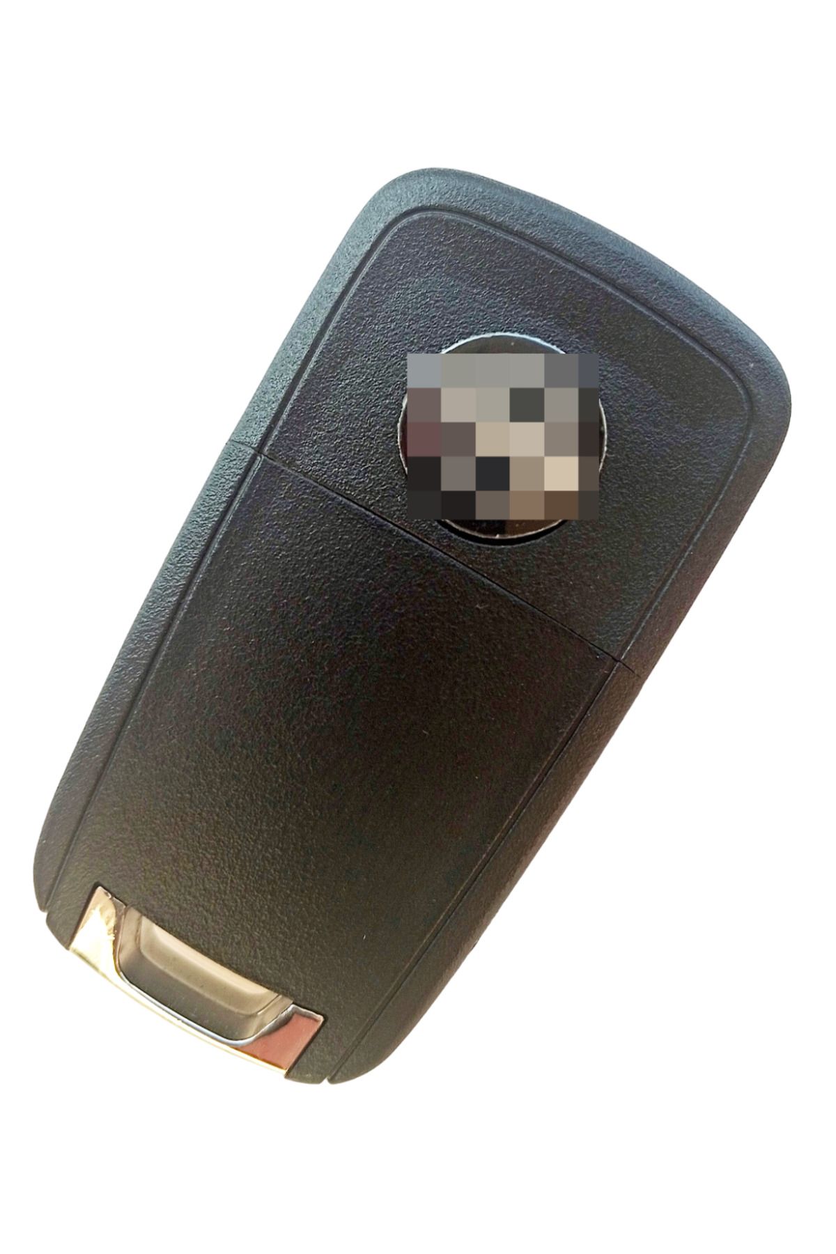 Kasey-Opel Astra J Insignia - Compatible 2 Keys Key Control Cover with Drop Logo and Screw Auto Keychain 3