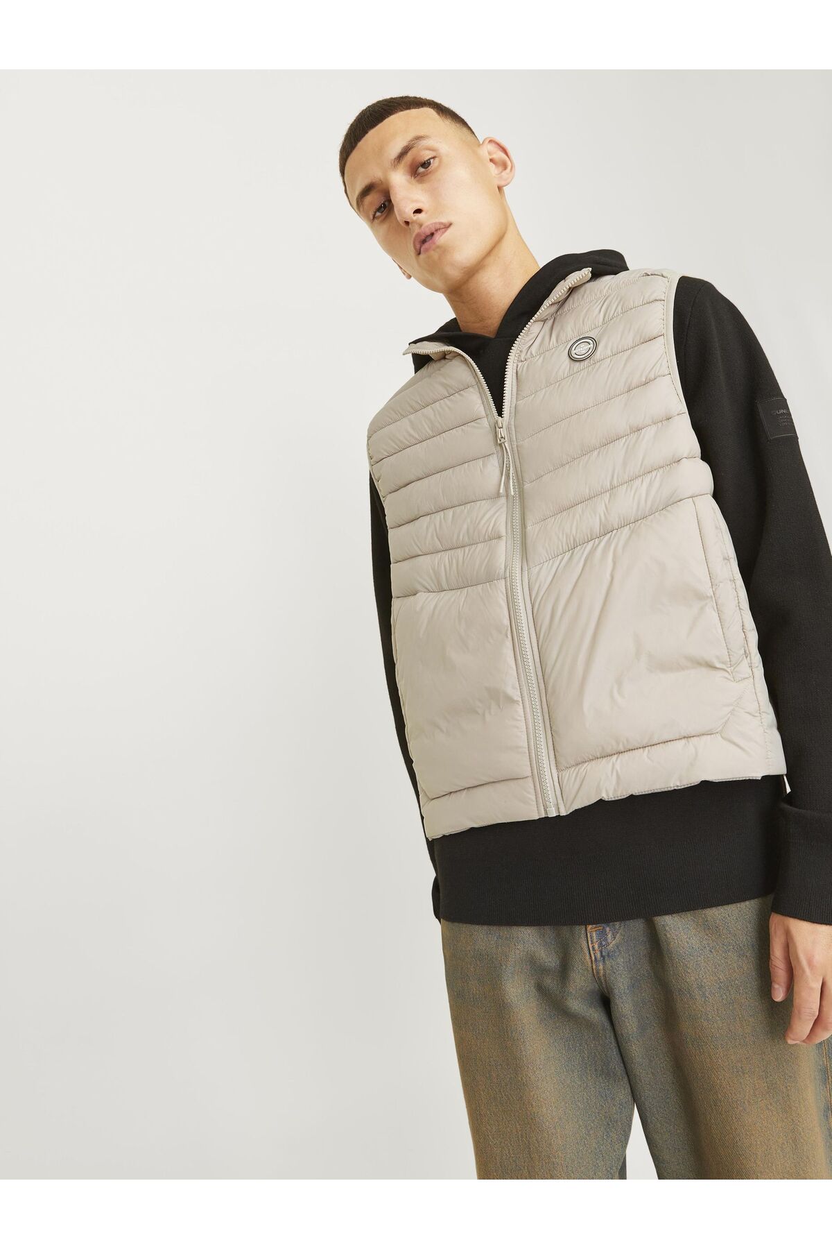 جلیقه مردانه راسته Kalın Askılı | جک اند جونز Jack & Jones TYCD4B01BCB54F1000 - تصویر 7