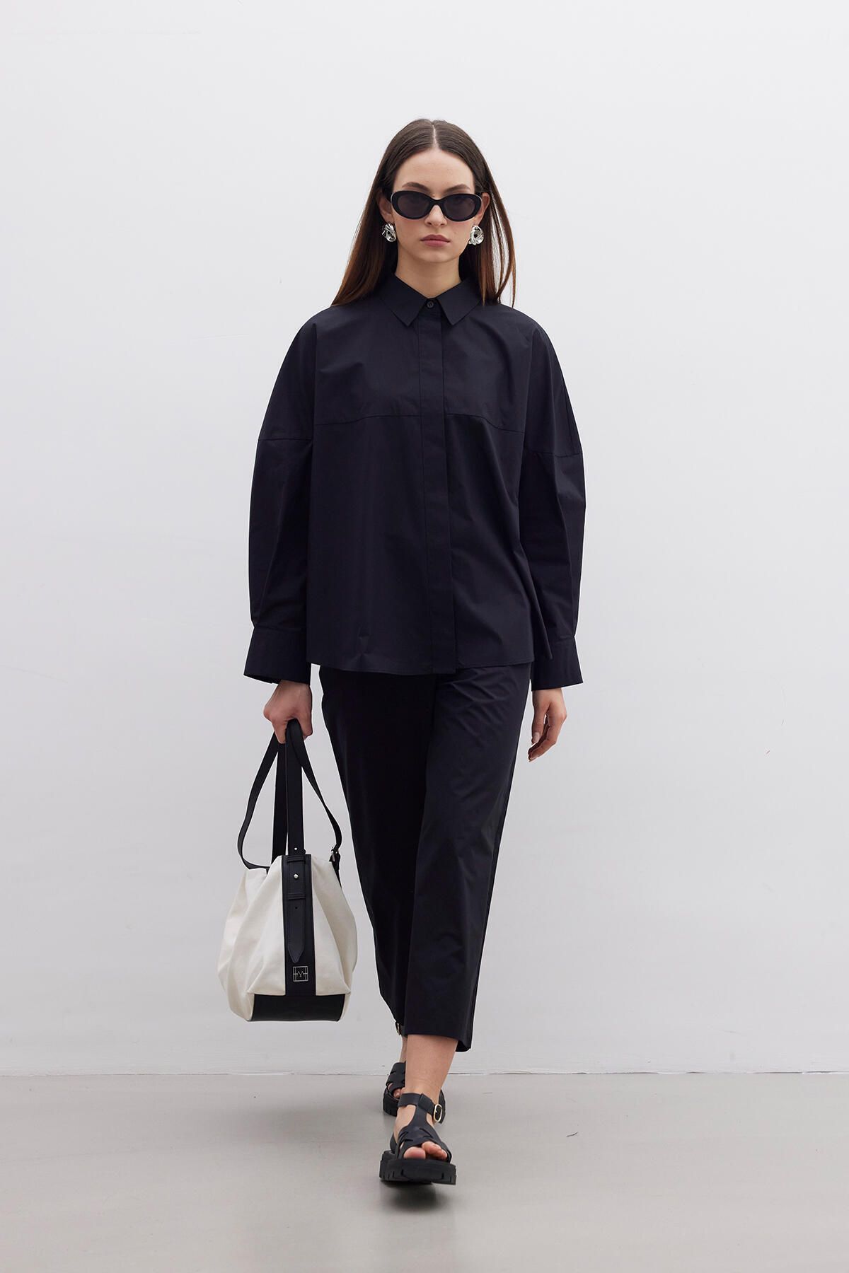 Manuka-KOSZULA PREMIUM OVERSIZE CZARNA 4