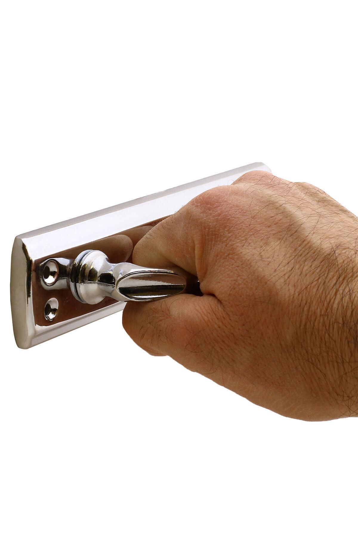 Badem10-Elif Sliding Door Pull Handle Handle Handle Steel External Door Handle Handle Chrome 17.5 Cm 5