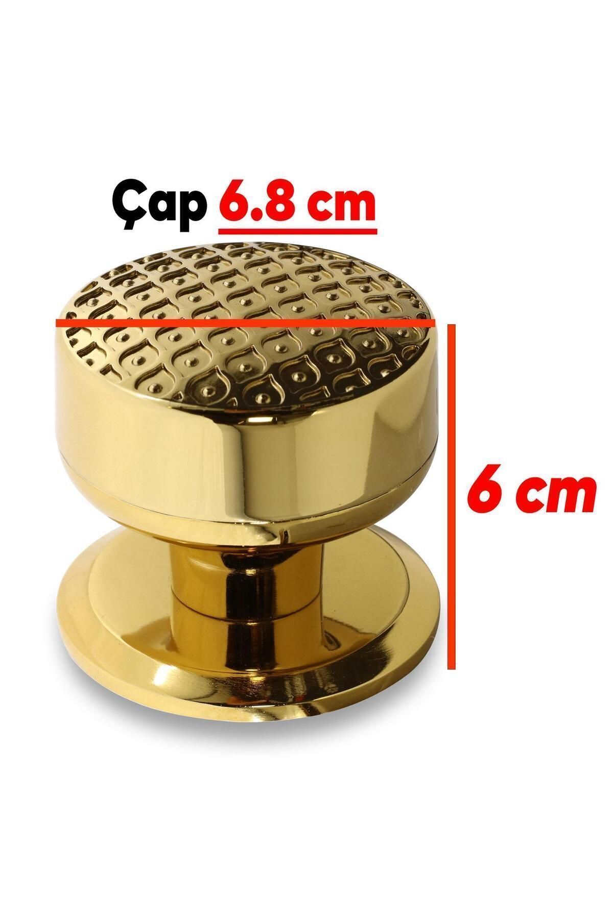 Badem10-Kestila Albrifin Satin Doorknob Knob Handle Metal Mallet - Door Handle - 2 Years 6