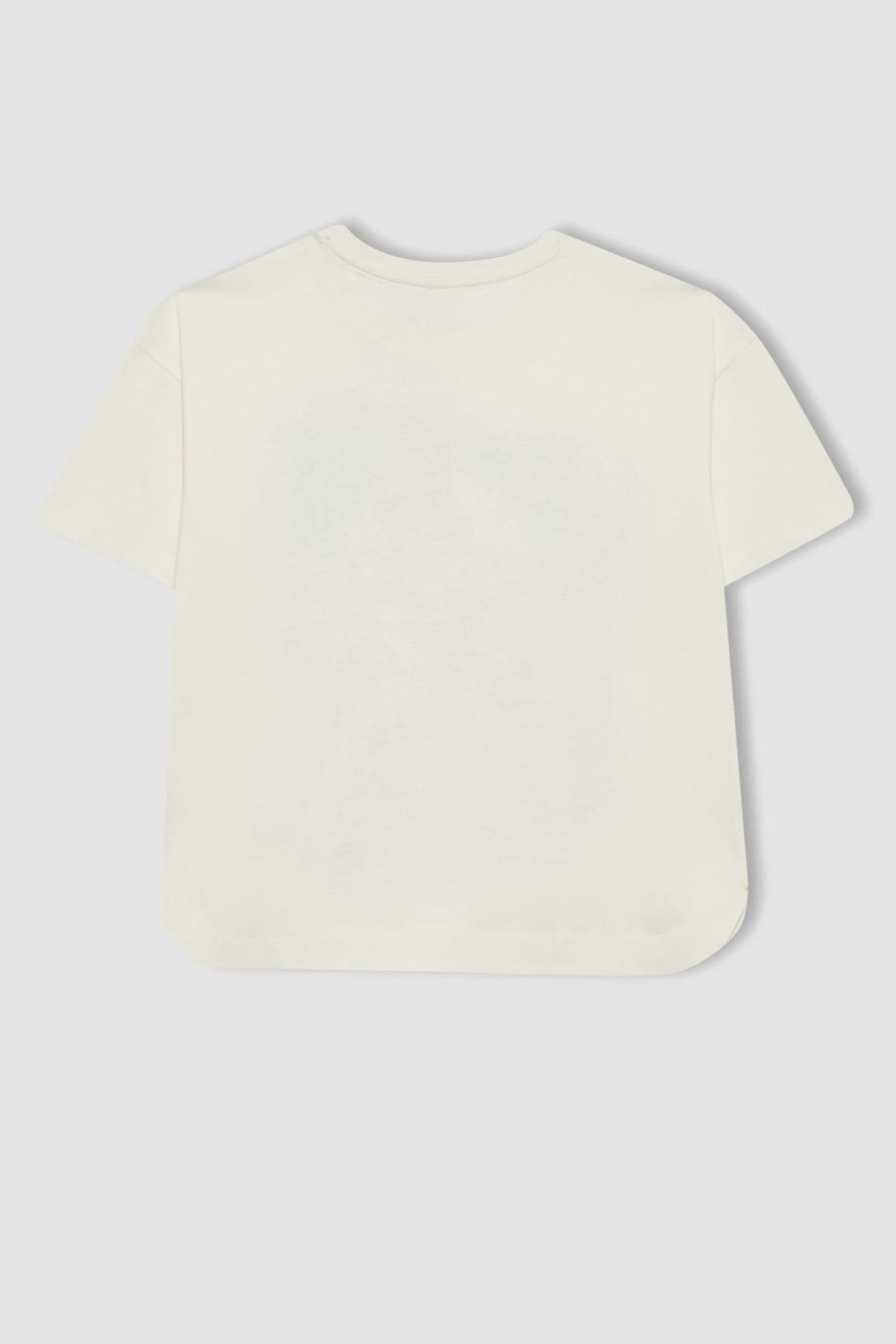 تی شرت دخترانه دفاکتو | TYC50P3Z9N170669745826186 Defacto - Image 3