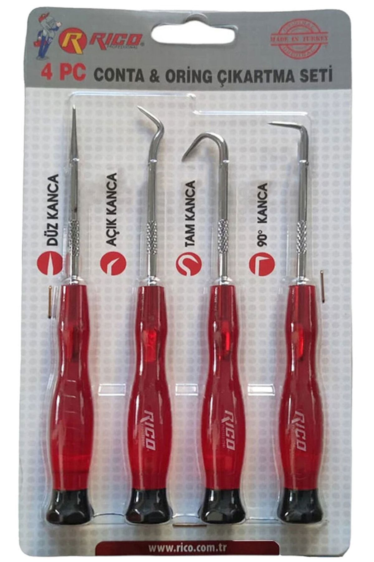 Rico Kk1973 Conta Oring Çıkartma Seti 4 Parça