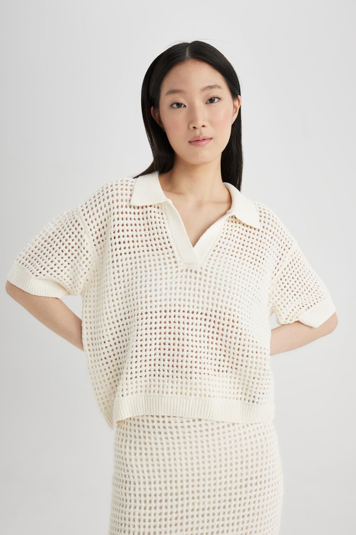 بافت زنانه دفاکتو | C4573AX24SM Defacto - Image 4