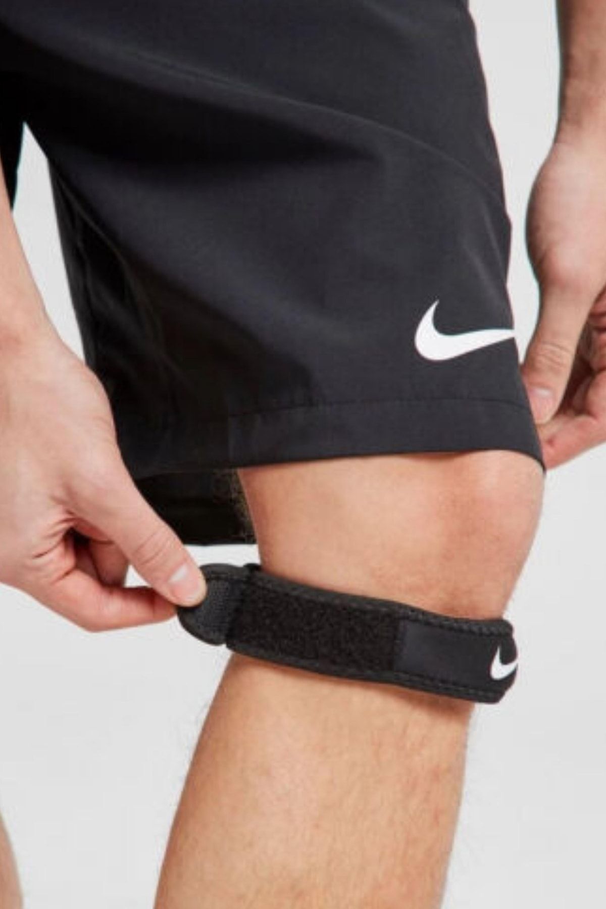 زانو بند والیبال سفید مردانه و زنانه Thinpro x Pantel پشتیبانی 3.0 سیاه Nike