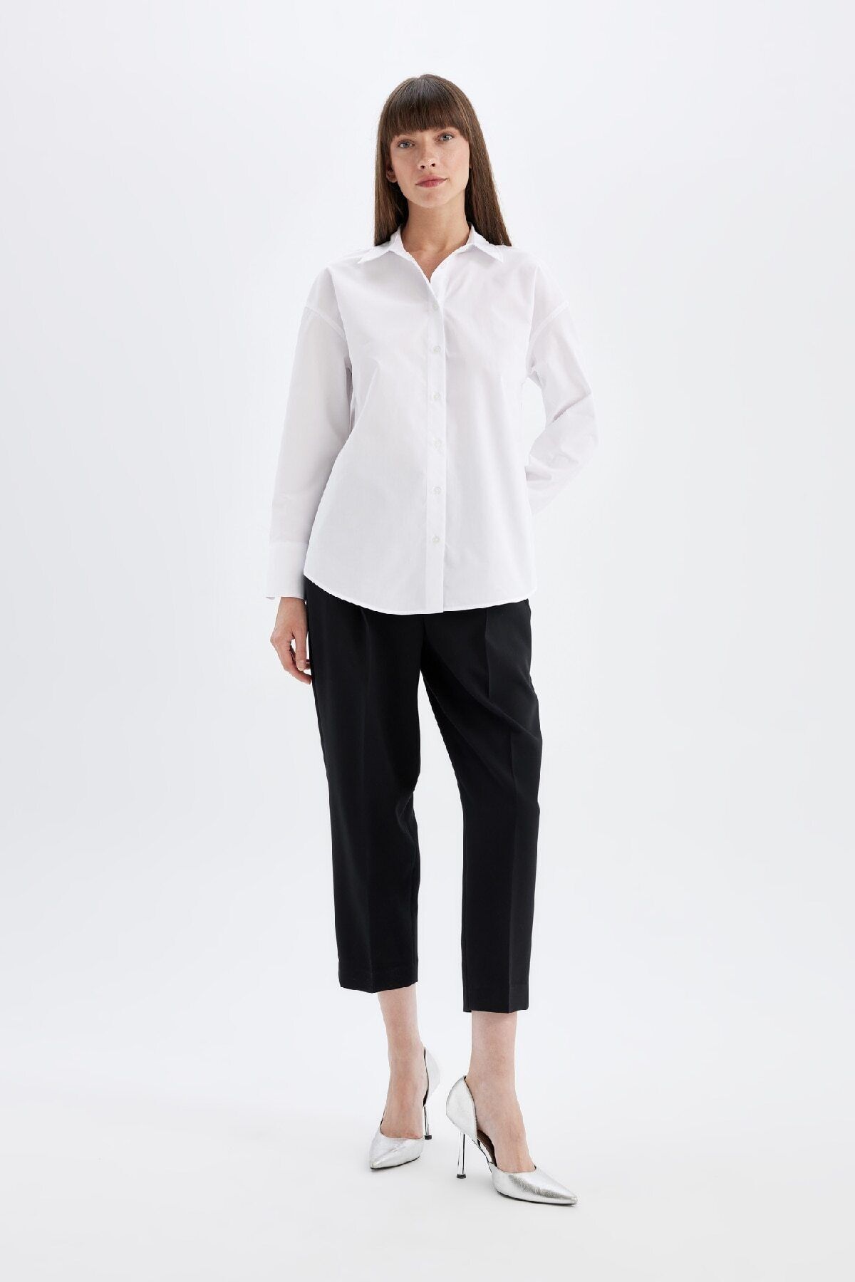 شومیز زنانه دفاکتو | T8735AZ24AU Defacto - Image 2