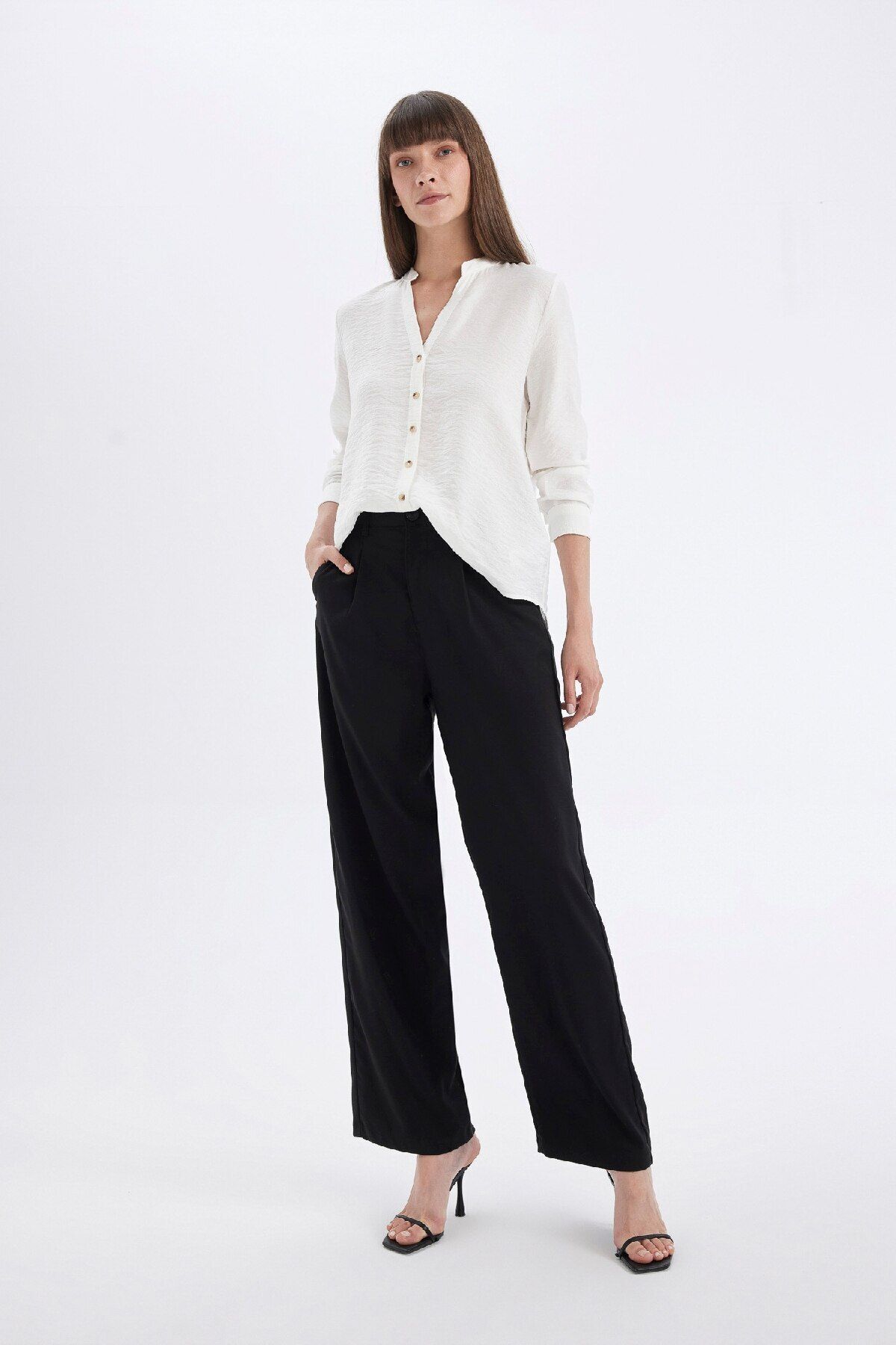 شومیز زنانه دفاکتو | D4900AX24AU Defacto - Image 2