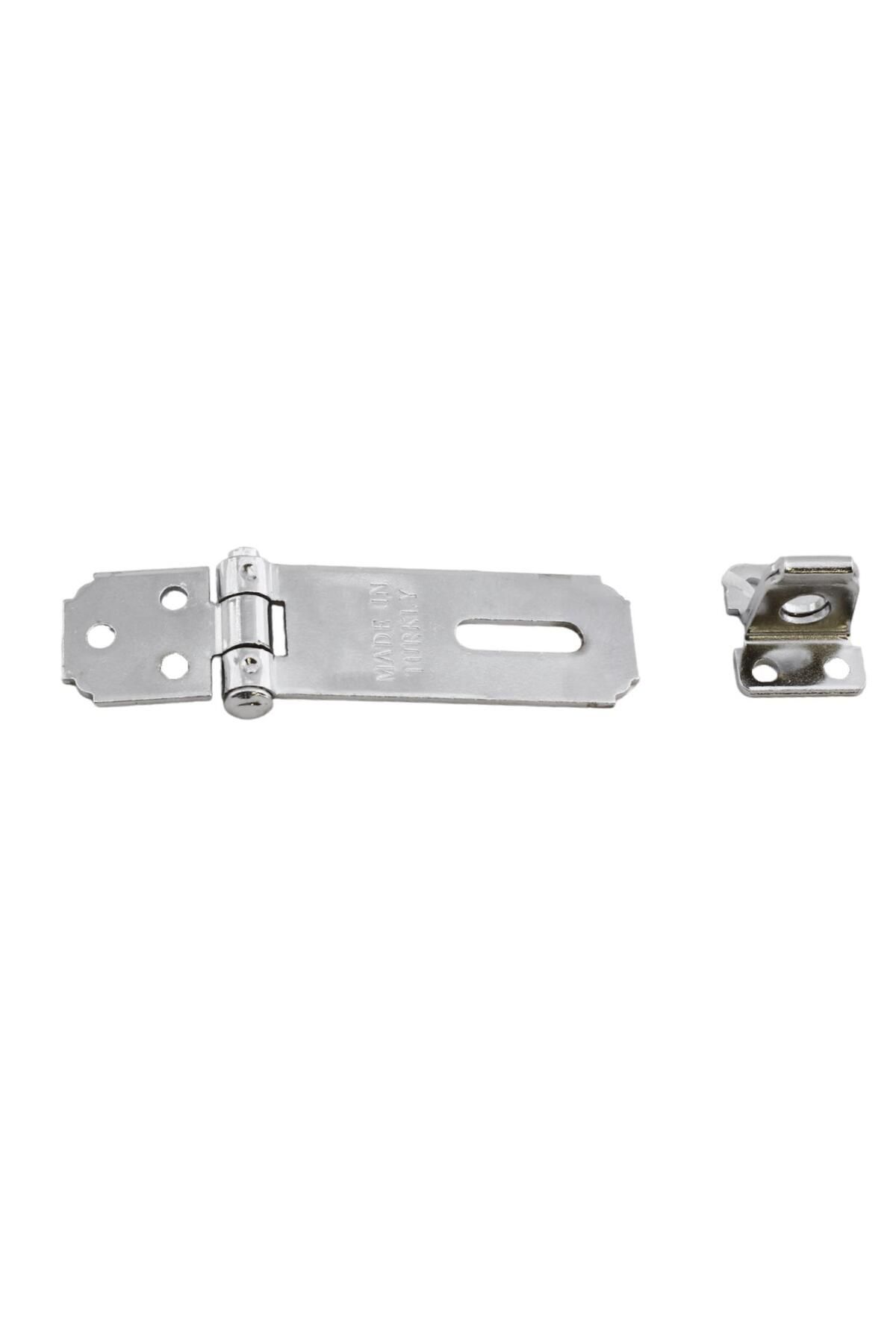 Badem10-Luxury Chest Box Hanger Lock Apparatus Chrome Color 30 Lux Hinged Lock Tosba Lock Pad 2