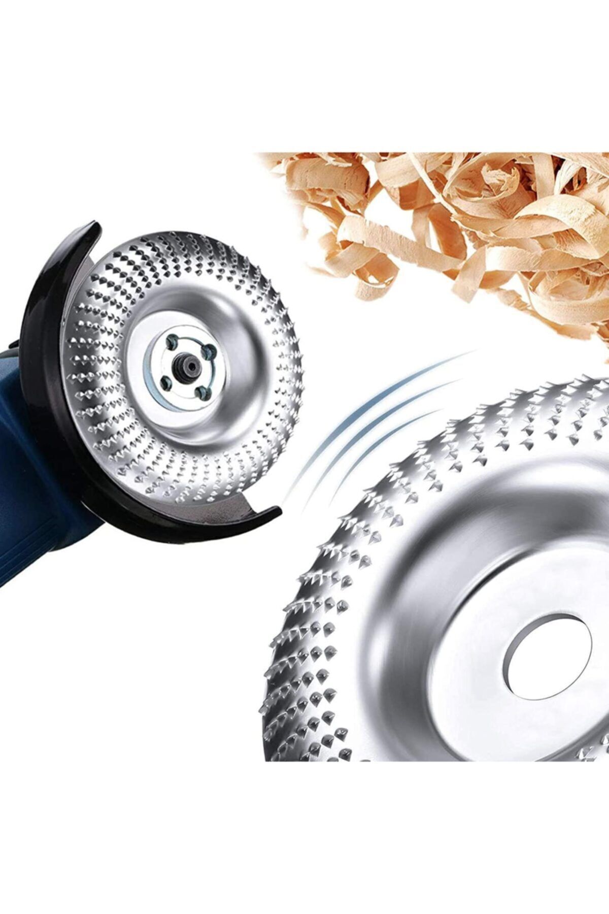 Anself Wood Grinding Rasp Carving File Disc Wood Cutter 100 mm