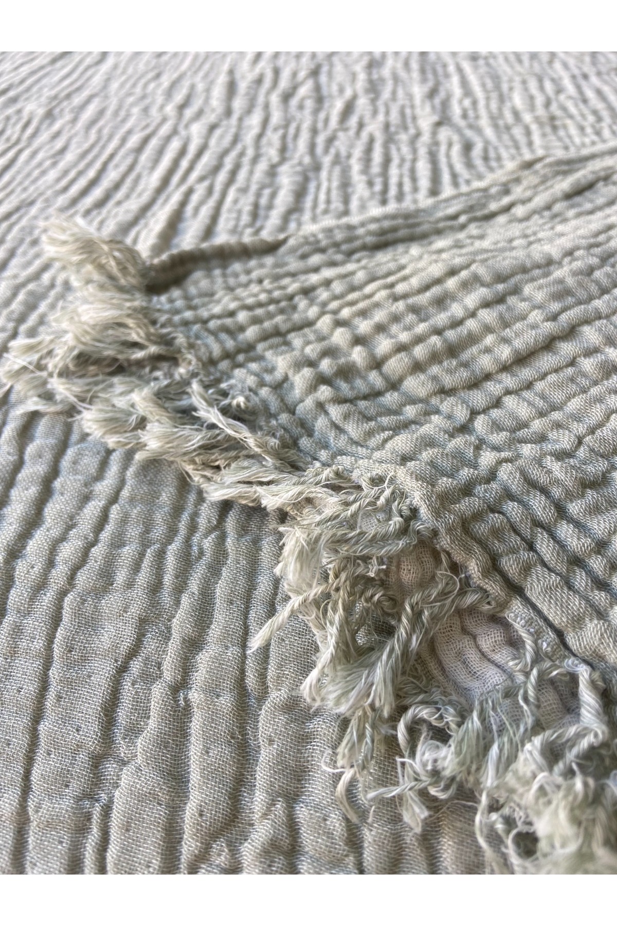 Müslin Yatak Örtüsü/Pike 4 Katlı 160 X 230 Tek Kişilik 3