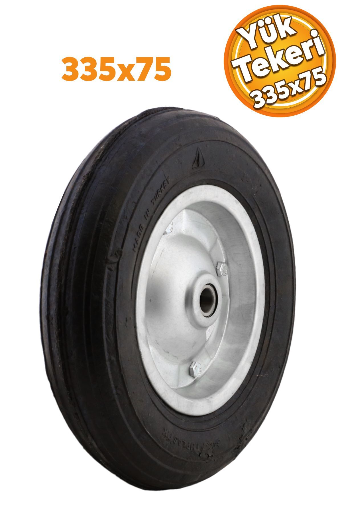 Badem10 El Arabası Yük Taşıma Tekeri Bilyeli Rulmanlı Dubleks Teker ...