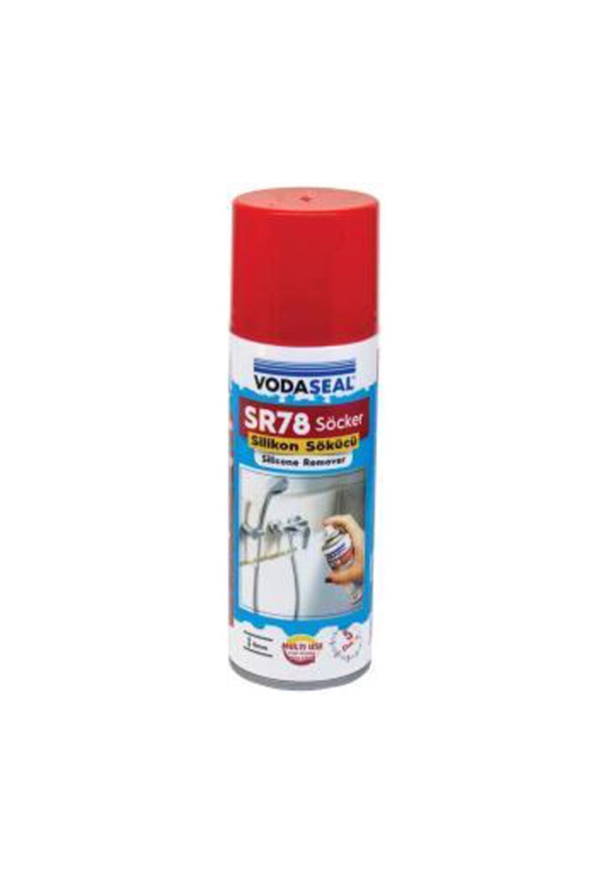 Vodaseal Silikon Sökücü Etiket Mastik Yapışkan Artığı Küf Pas Boya Sökücü Sprey