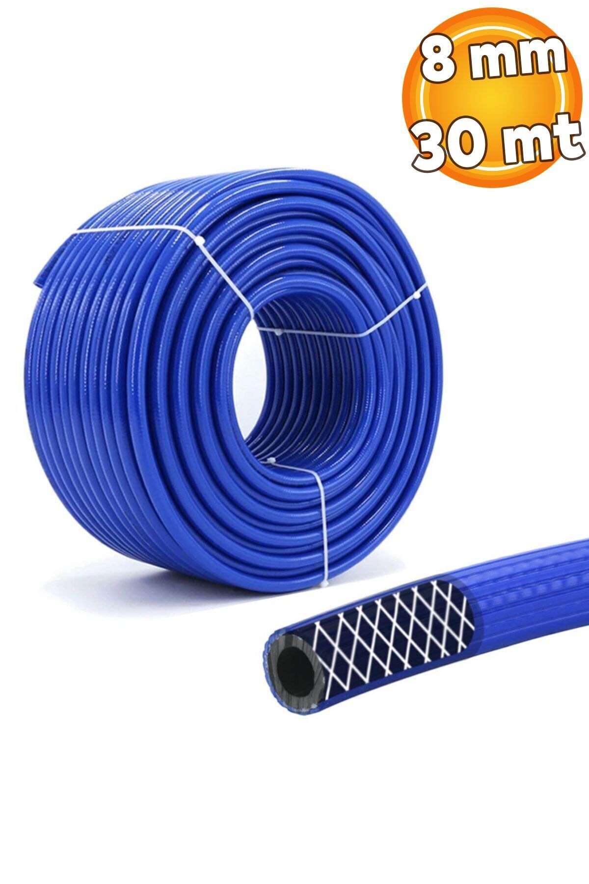 Badem10 30 Metre Çelik Kompresör Thermo Hava Hortumu 8 Mm Hortum