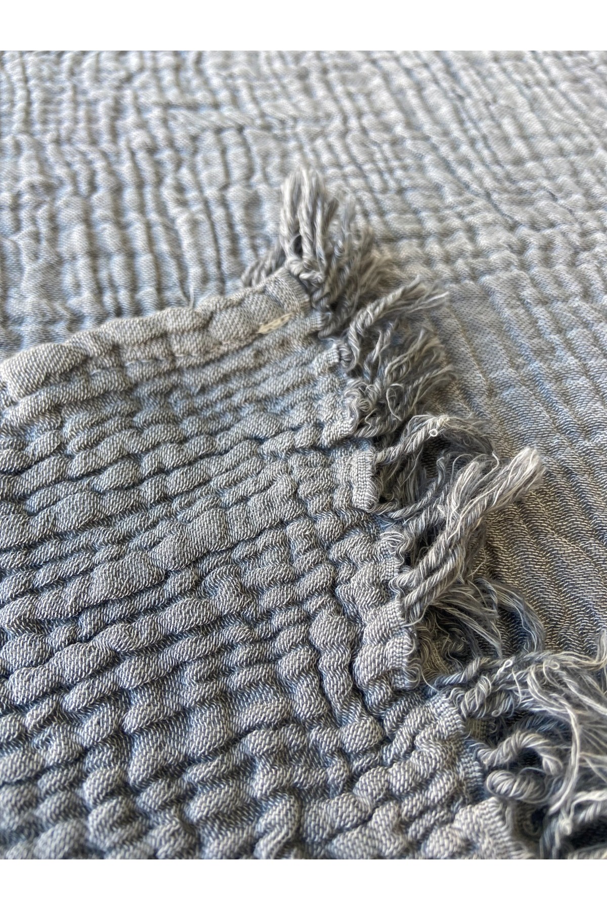 Müslin Yatak Örtüsü/Pike 4 Katlı 160 X 230 Tek Kişilik 3