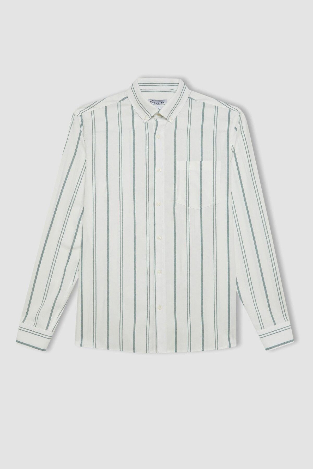 پیراهن مردانه دفاکتو | D3500AX24AU Defacto - Image 6