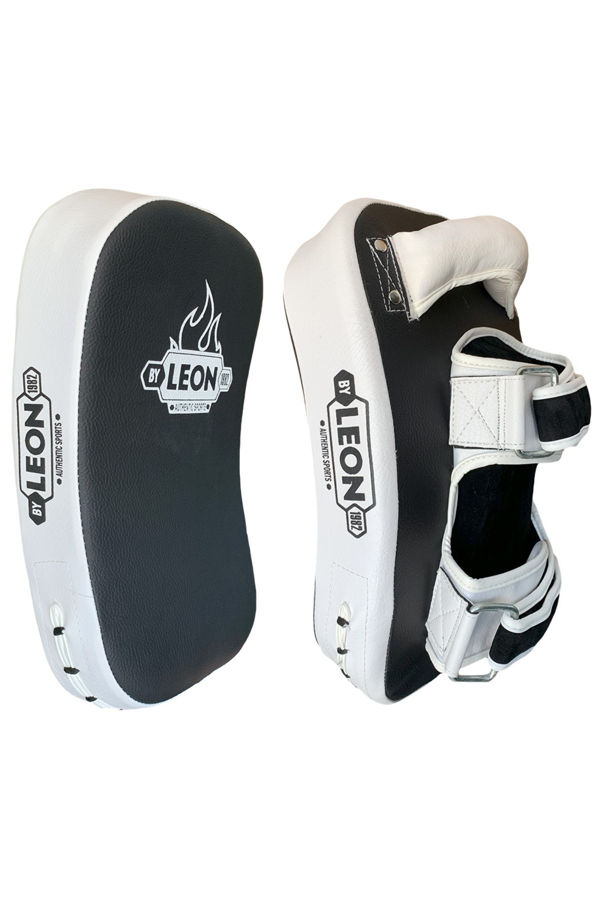 پد ضربه سفید Leon Pro Kick Boxing و Muay Thai Pulse Pillow مشکی By Leon 1982