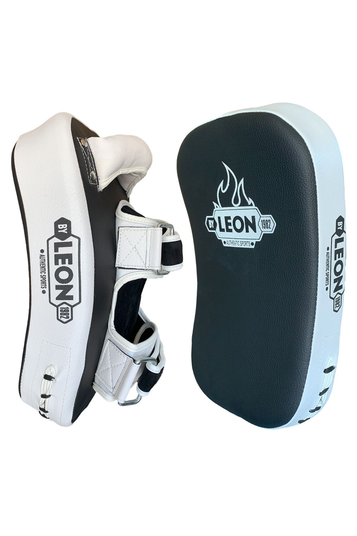 پد ضربه سفید Leon Pro Kick Boxing و Muay Thai Pulse Pillow مشکی By Leon 1982