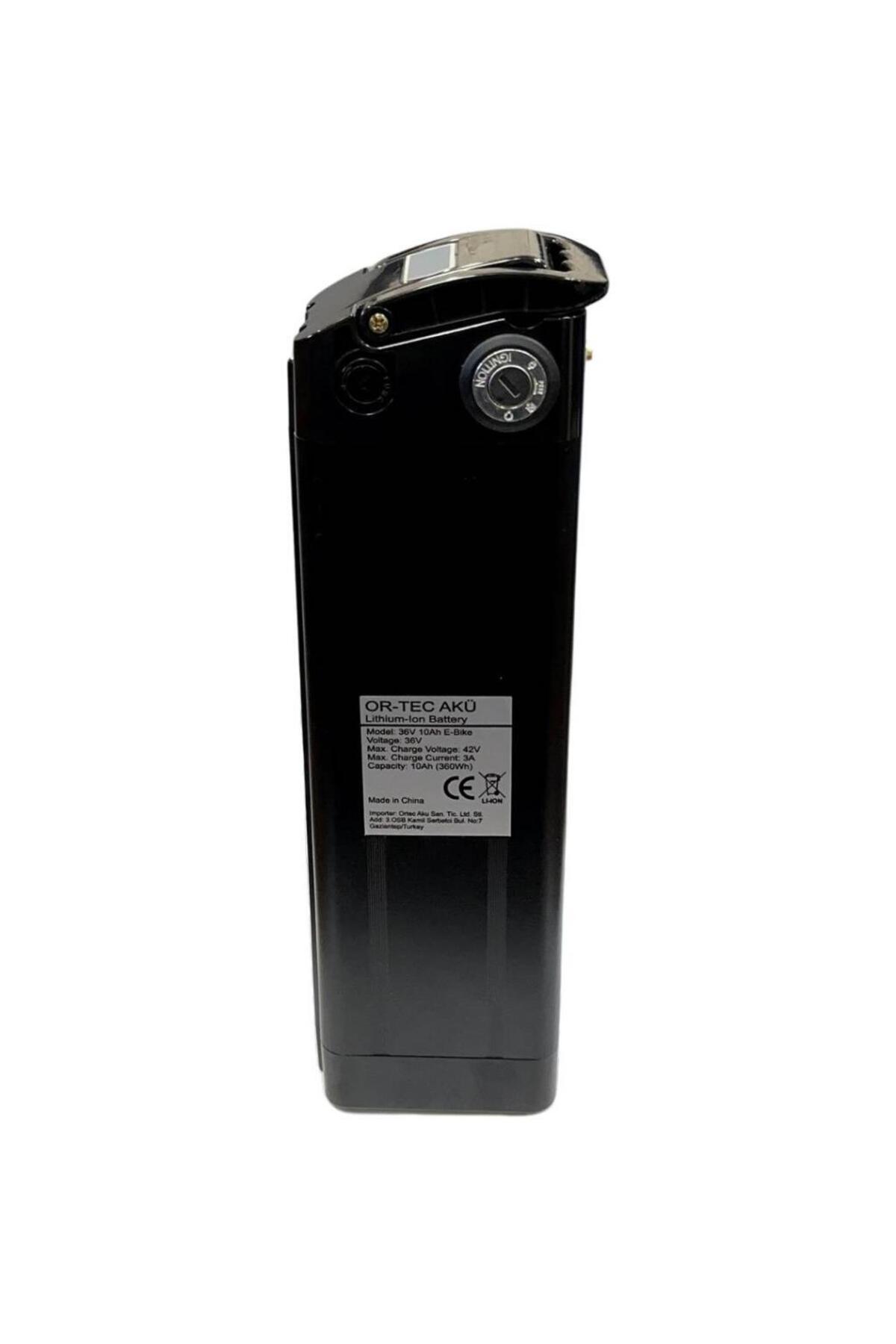 ORTEC RKS Elektrikli Bisiklet Bataryası 36V 10AH