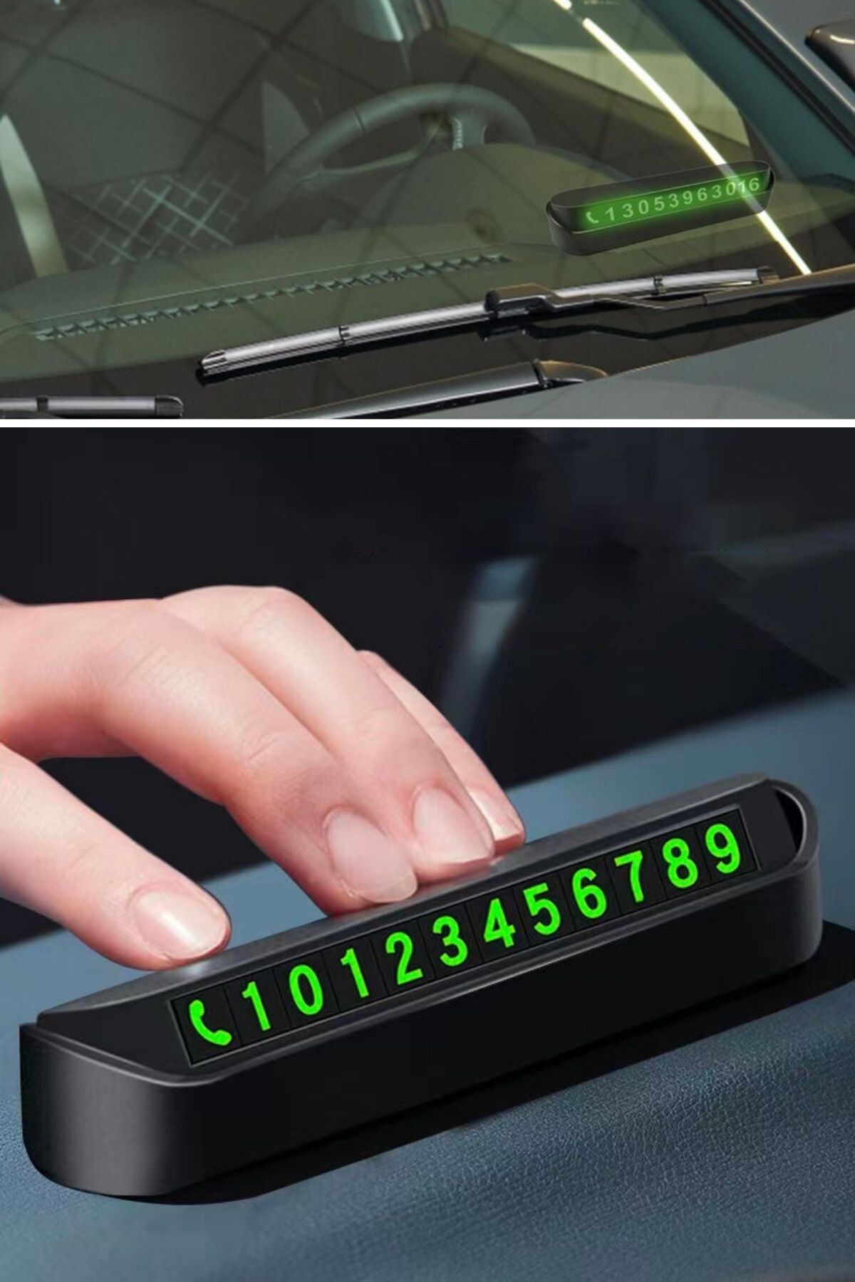 Buffer-Practical Phosphorescent Phone Number - In-Car Numberer for Yamzak 2