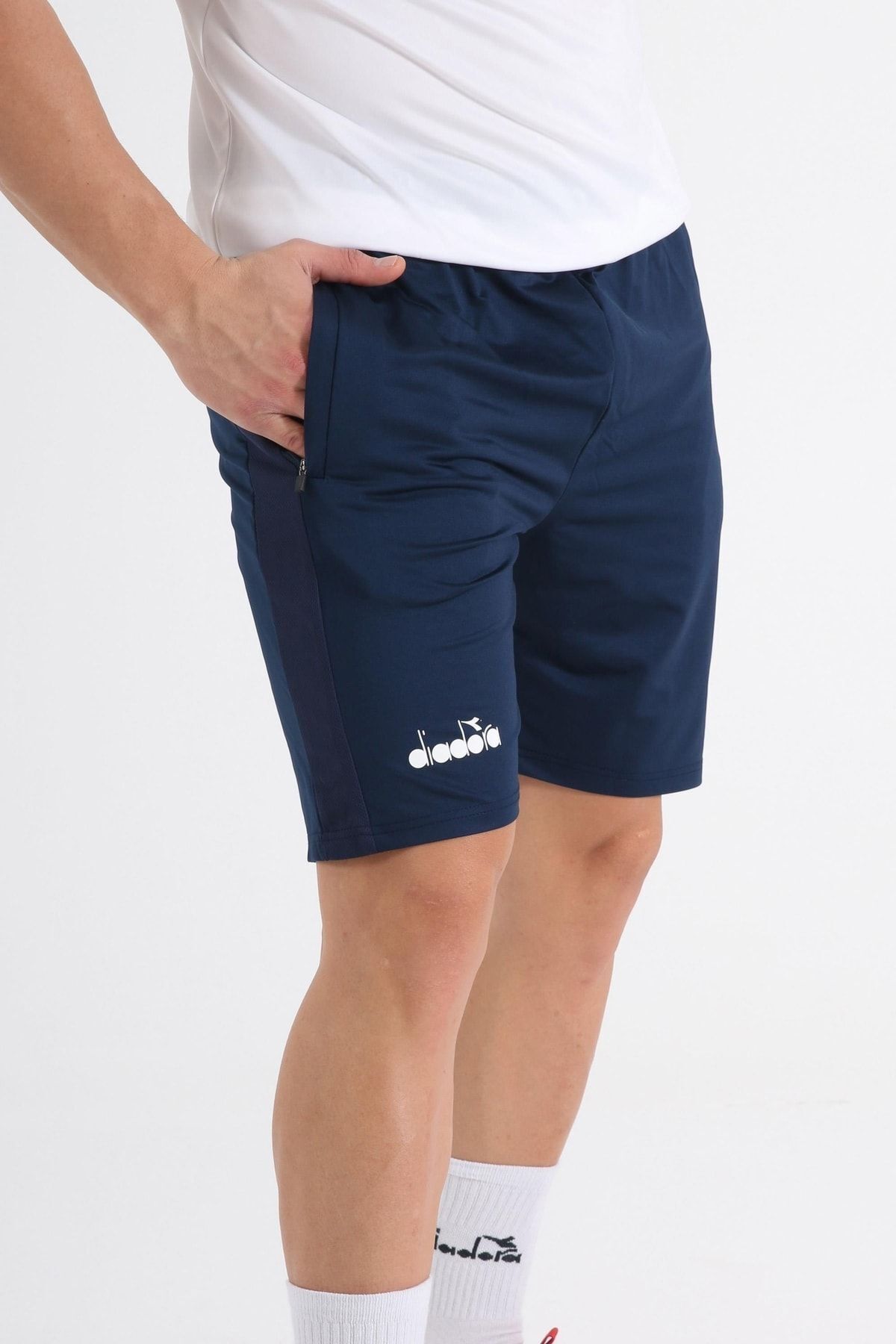 Diadora-Pantaloni scurți de camping Deliss Bleumarin 2