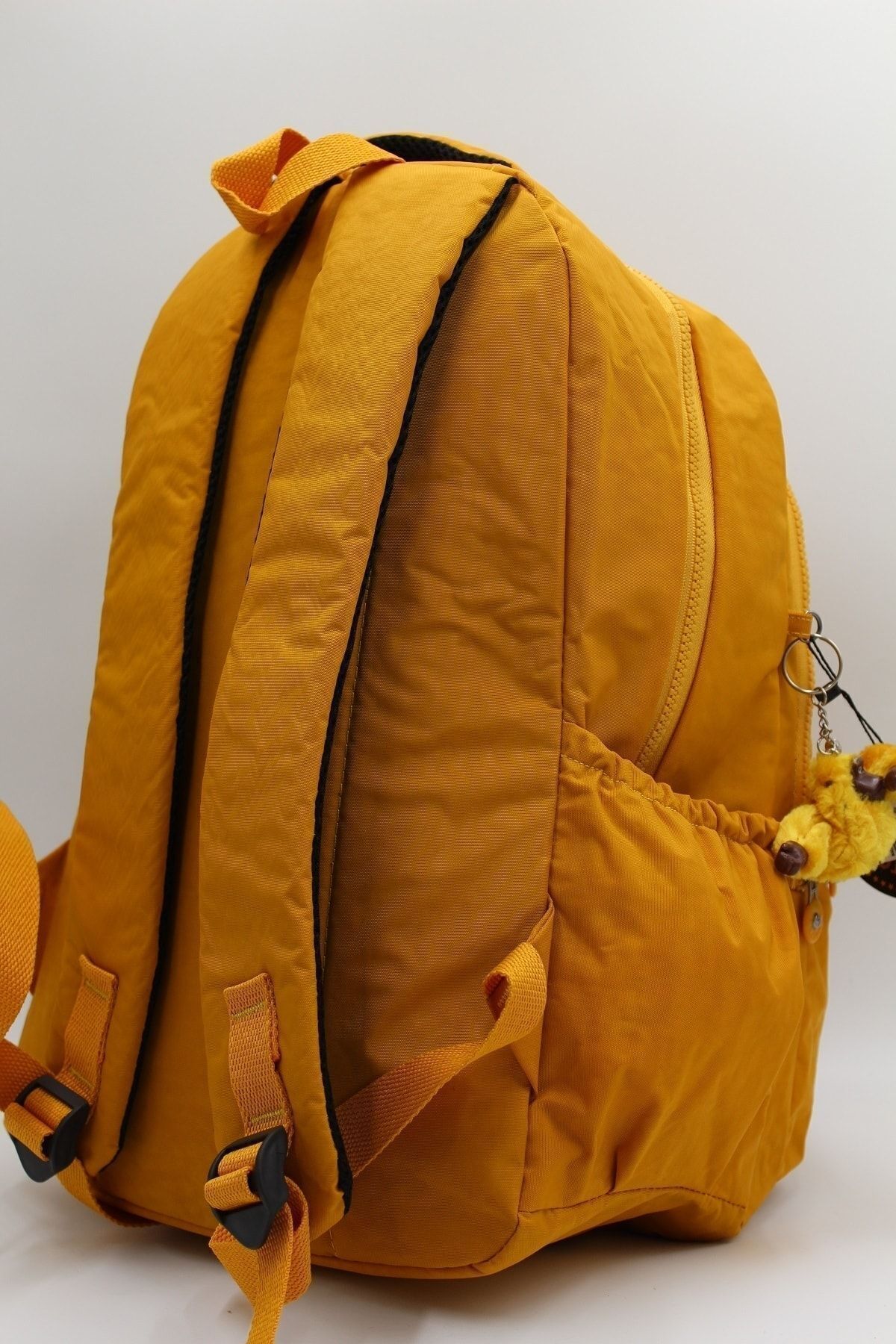 Bevitton-Waterproof Fabric Unisex Mustard School Backpack and Travel Bag // 2200 4