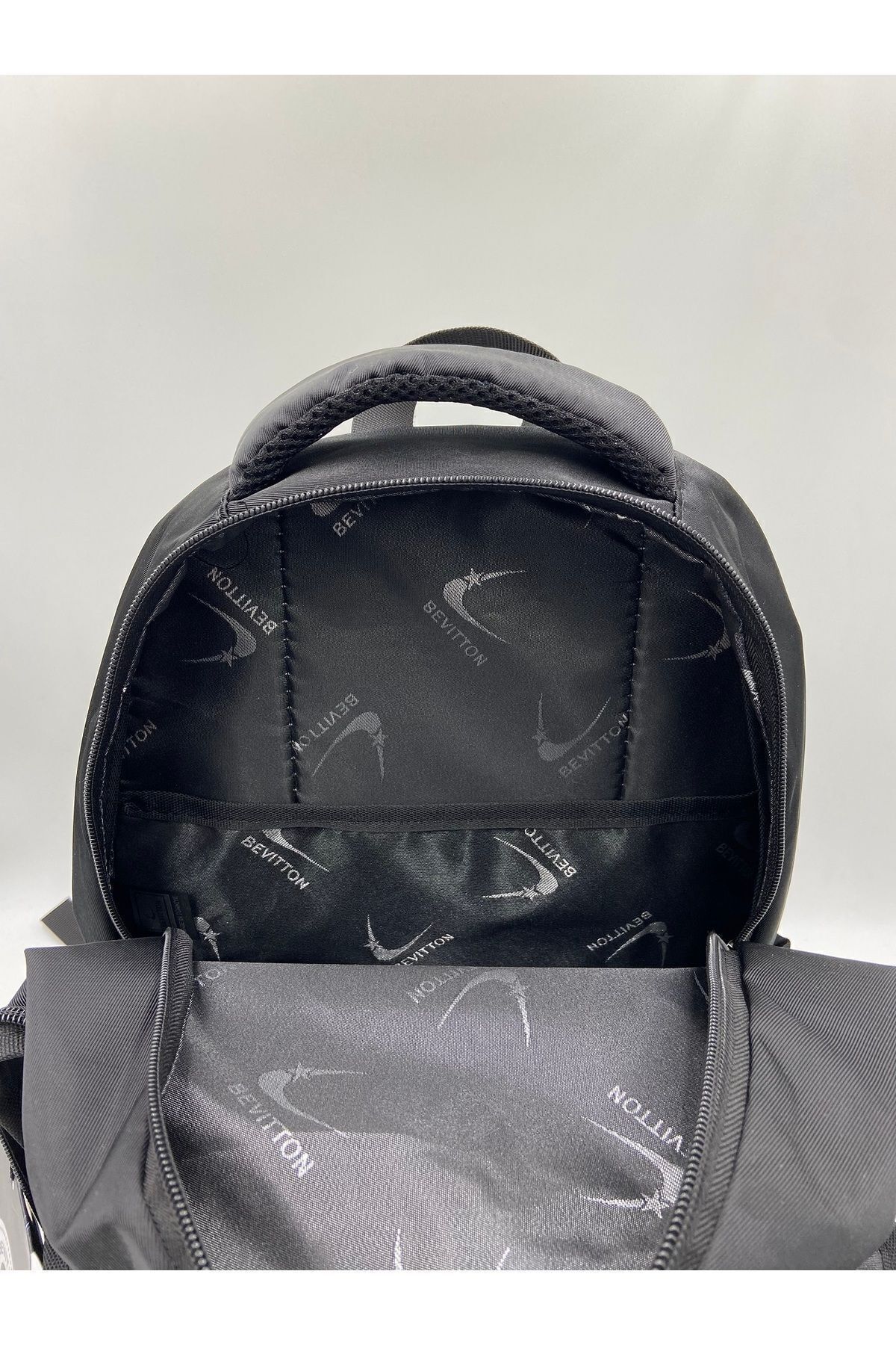 کوله پشتی زنانه بورگوندی Bevitton | 180001mix اورجینال - تصویر 6