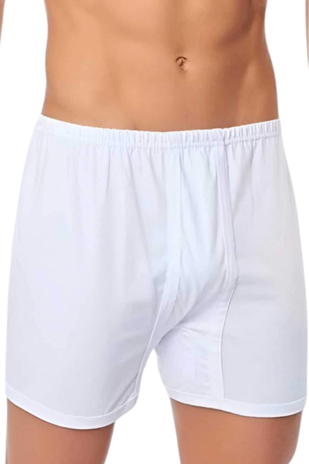 باکسر مردانه سفید Tezzgelsin | 33454546 اورجینال - تصویر 2